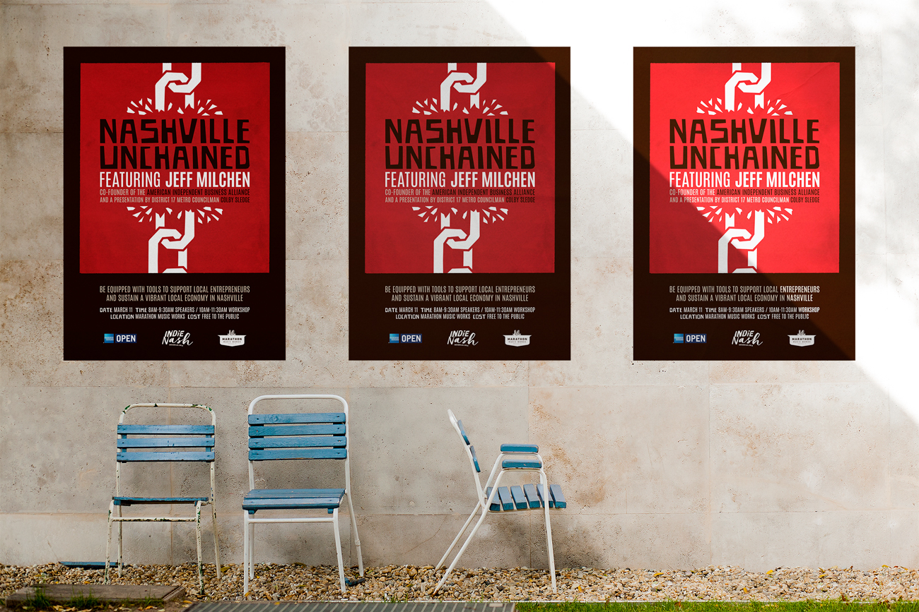 Posters for one of our events.