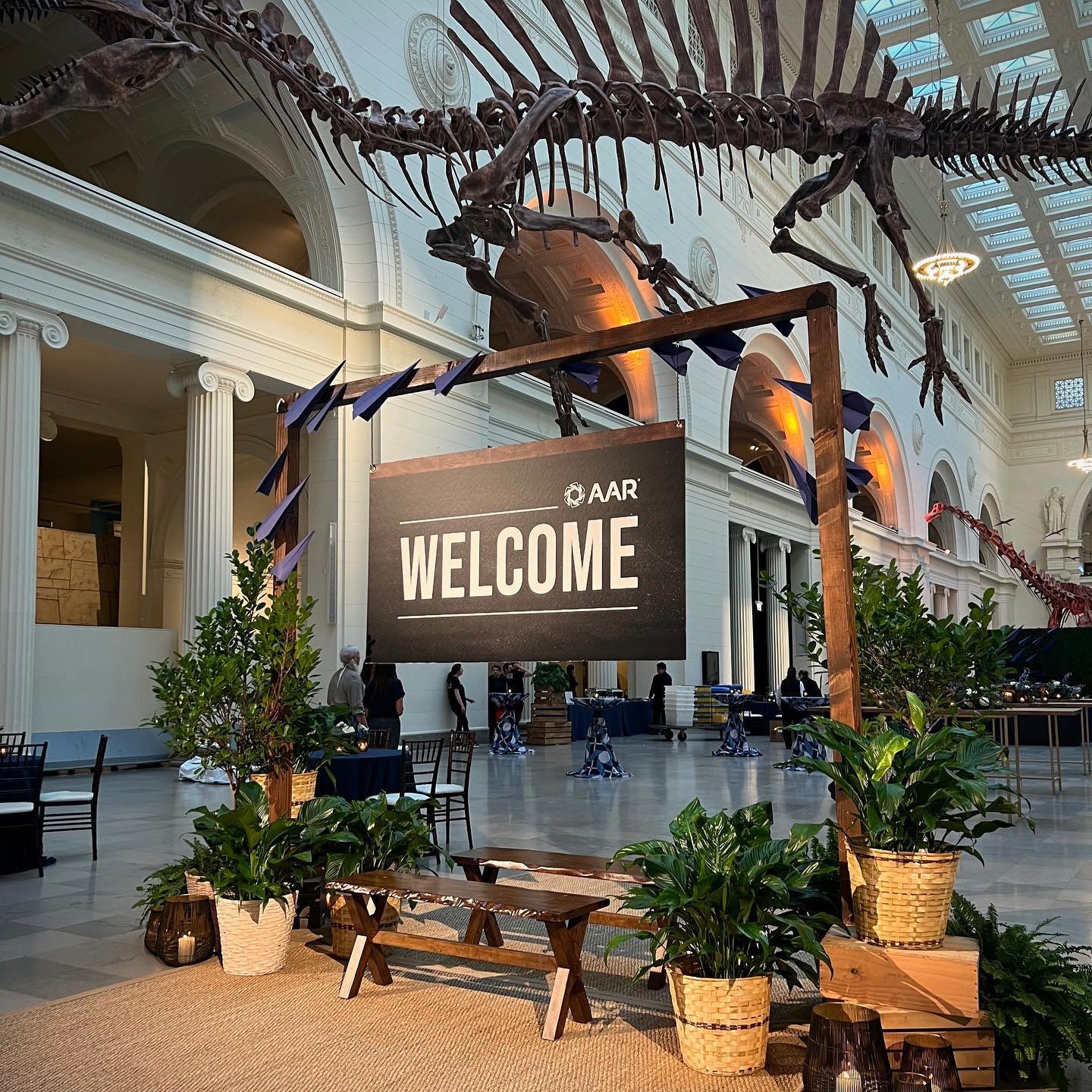 We love taking over The Field Museum with our fun clients and vendor partners!! And anything that involves paper airplanes&hellip; #corporateevents