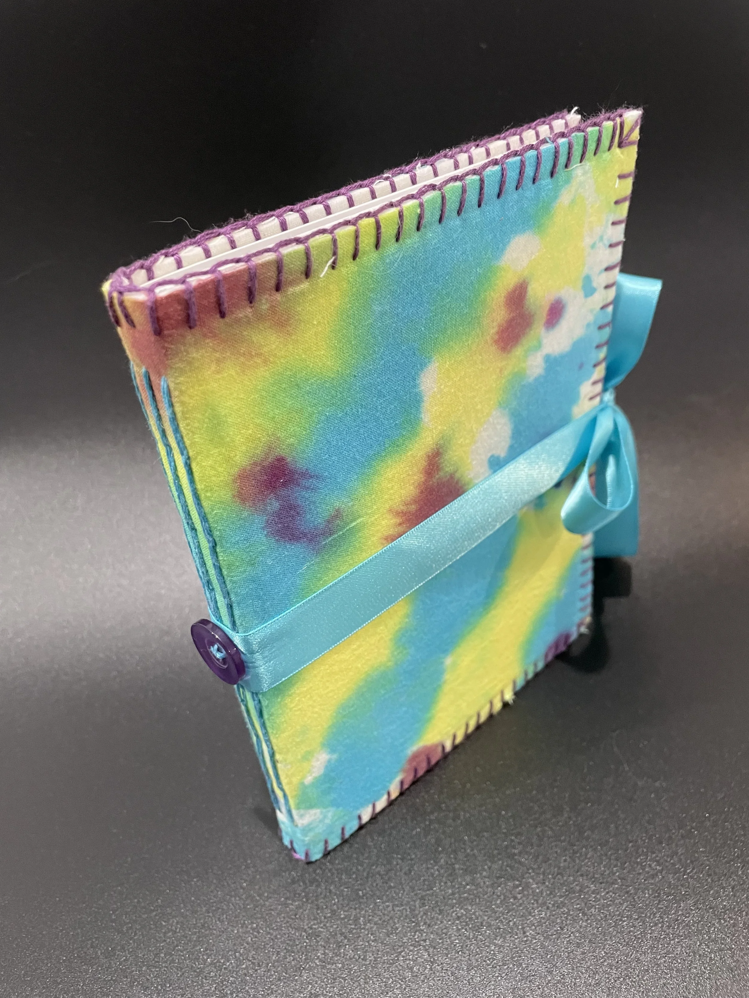 Tie Dyed Soft Fabric Journal