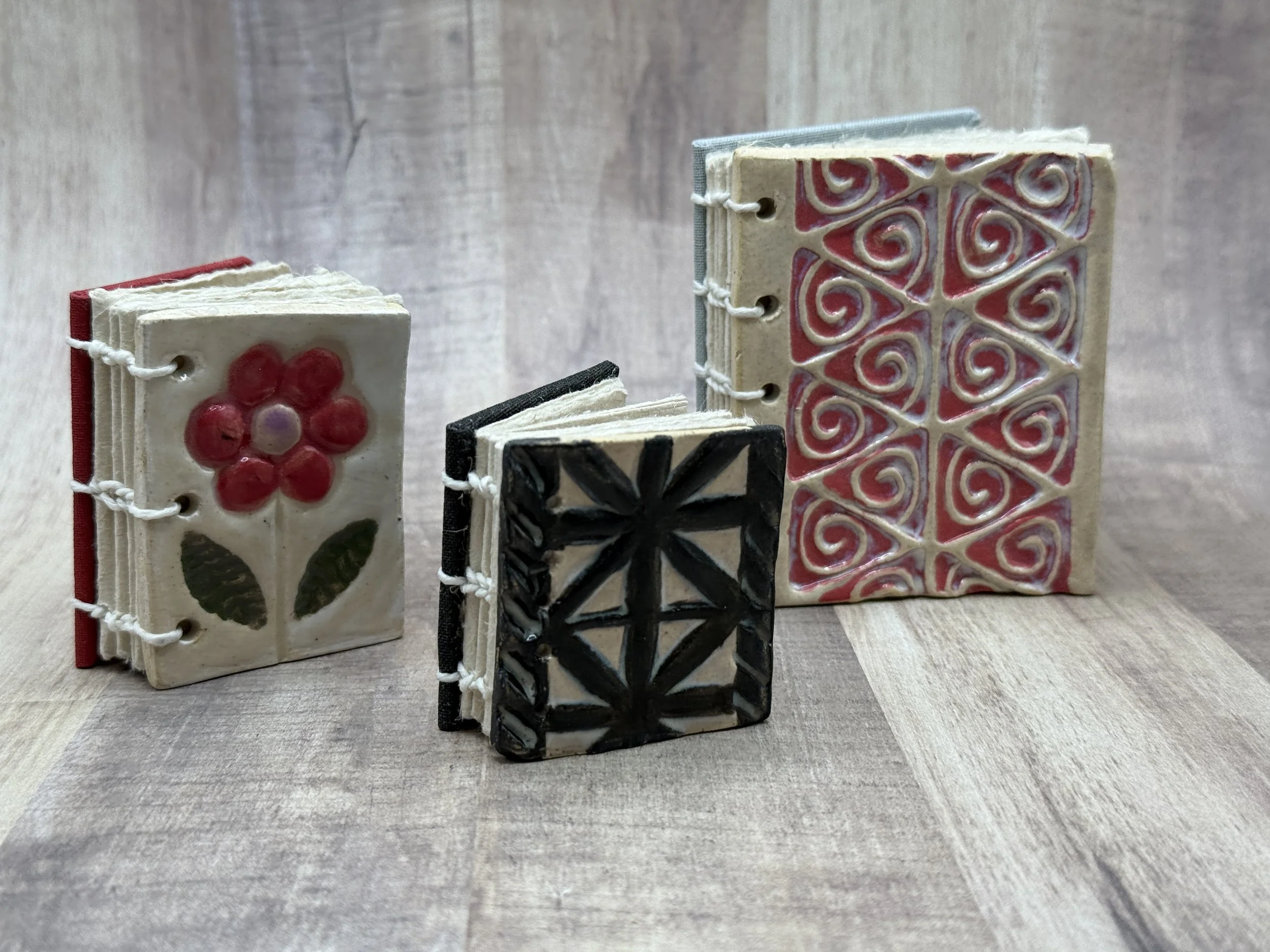 Mini Ceramic Books