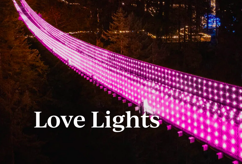 Events in Vancouver: Capilano Love Lights