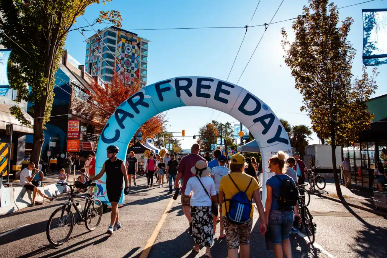 Events in Vancouver: Car Free Day on Commercial Drive