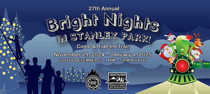 Events in Vancouver: Bright Nights in Stanley Park