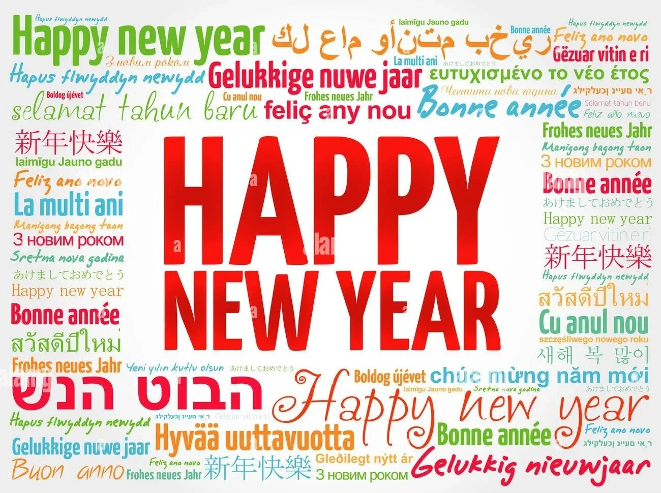 Language of the Day: Happy New Year in languages around the world