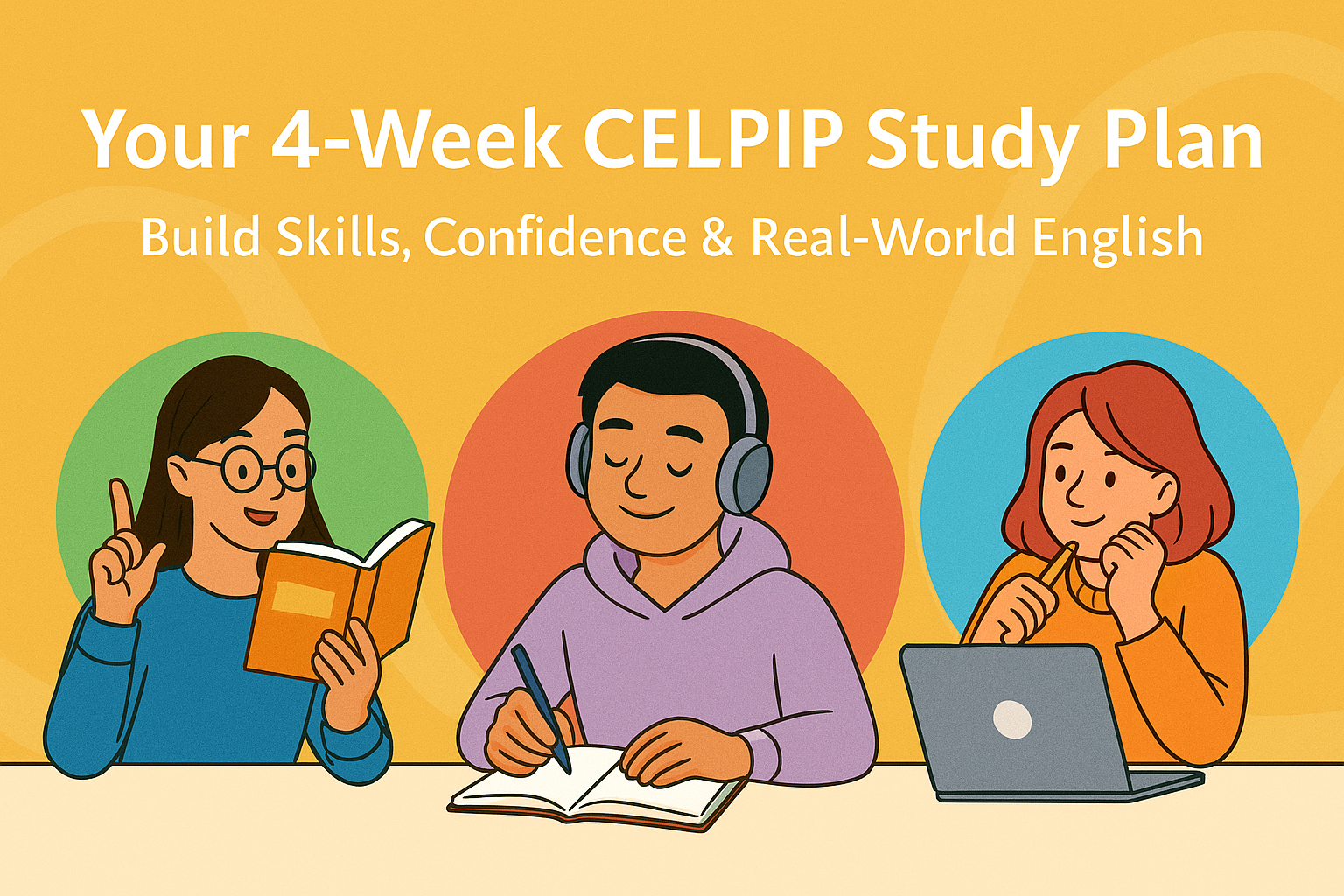 CELPIP Tips: 4-week Study Plan