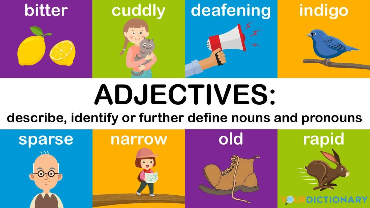 Language of the day:  Understanding Adjectives