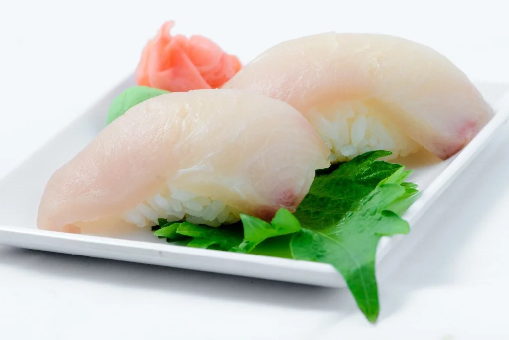 Yellowtail Nigiri — Trapper's Sushi Co.