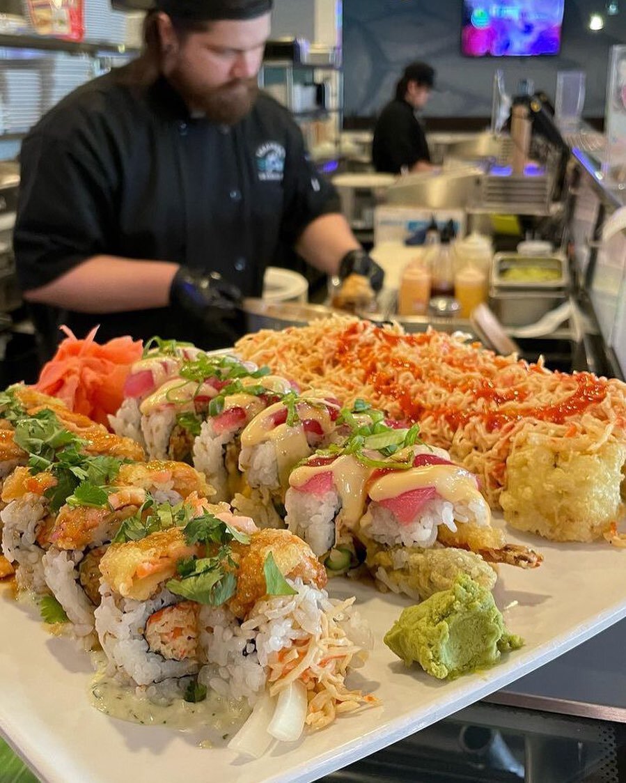 Life is too short to stop at one 🍣 roll&hellip;
📸: @ramitabains 
🥢 All-You-Can-Eat is available 7 days a week
⭐️: Tis The Salmon, Covington, &amp; Bonney Lake
📍Tukwila, WA
#allyoucaneat #trapperssushi #sushiporn