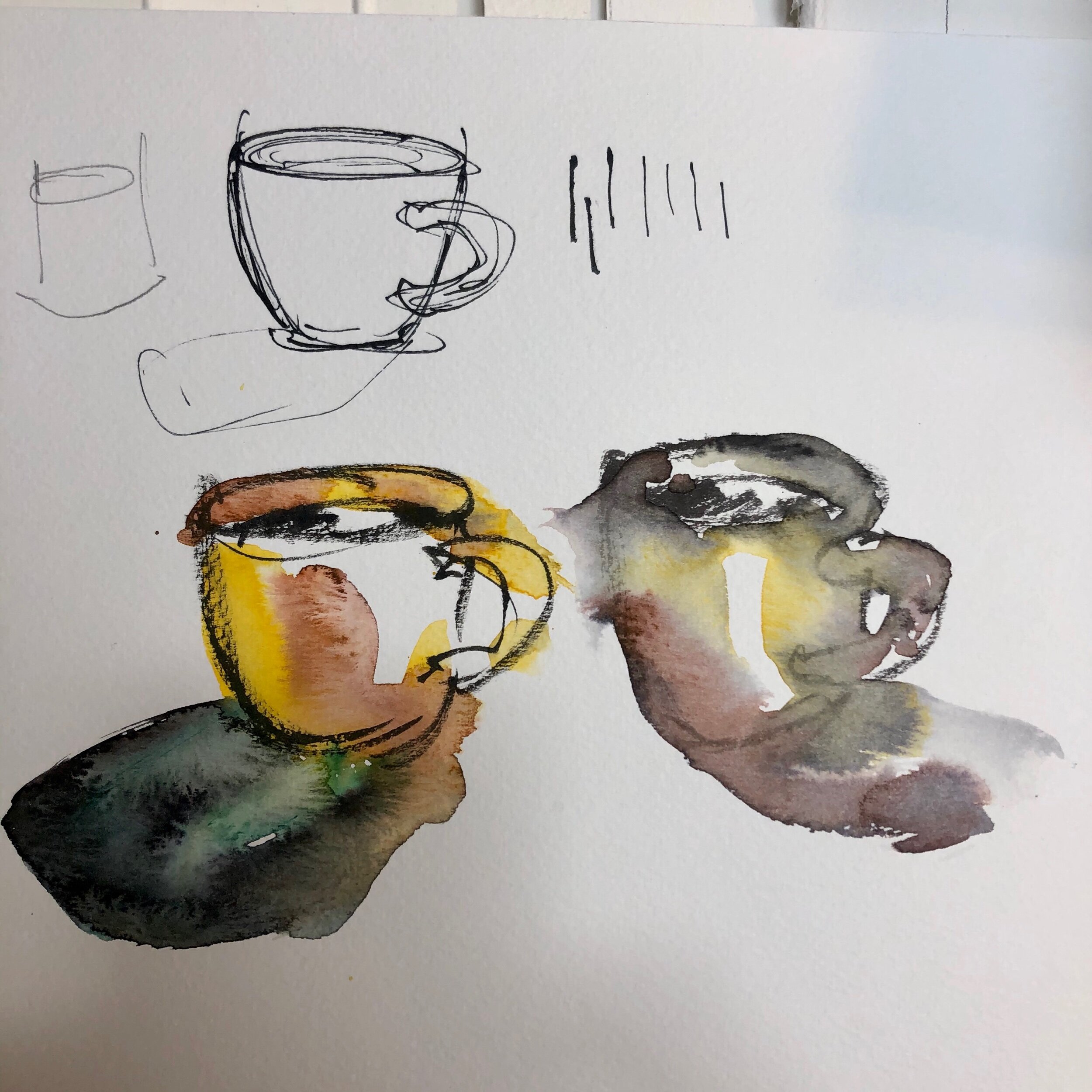 Fueled by Clouds & Coffee: How to Fill a Waterbrush