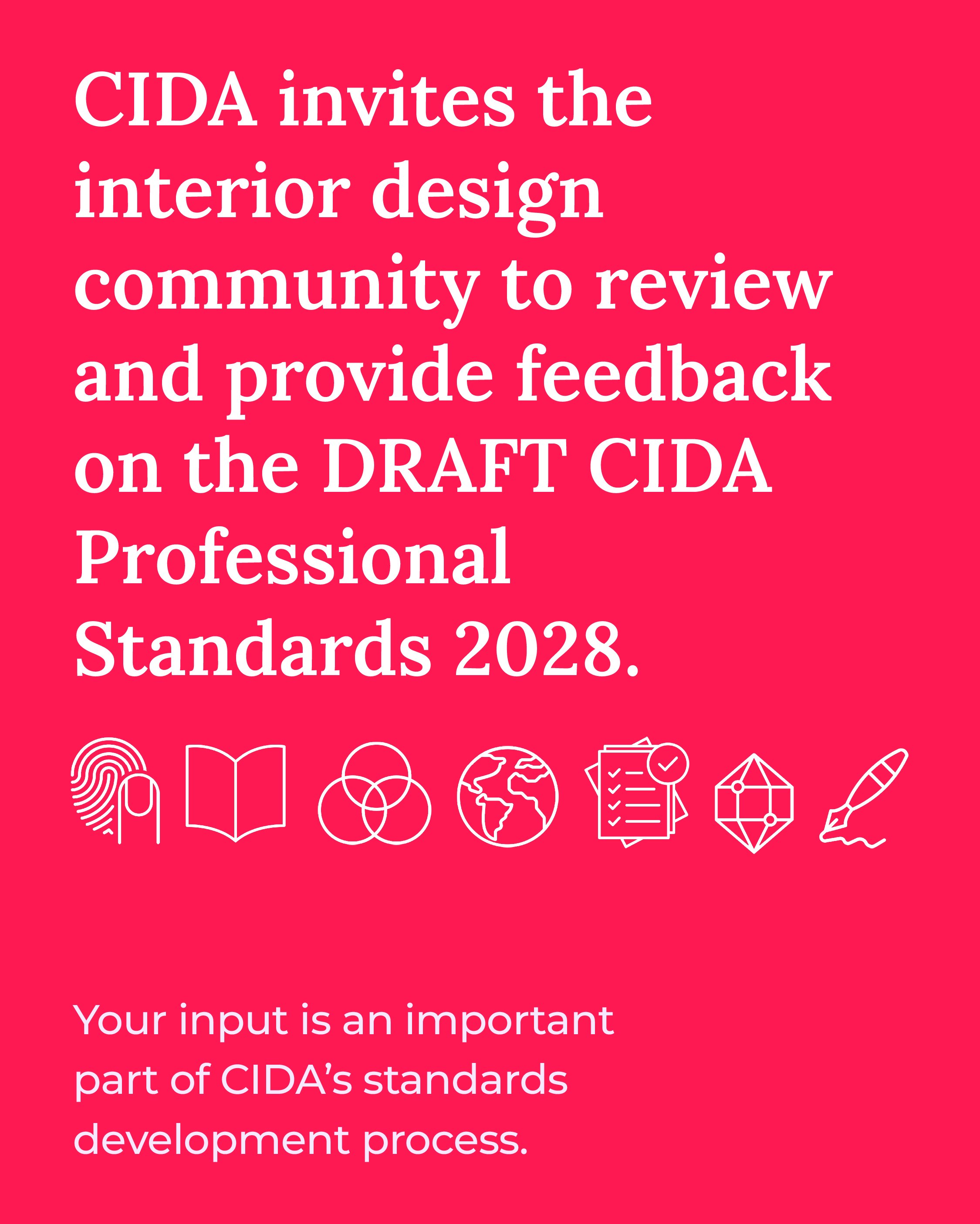 CIDA launches community review and comment of DRAFT Professional Standards 2028 