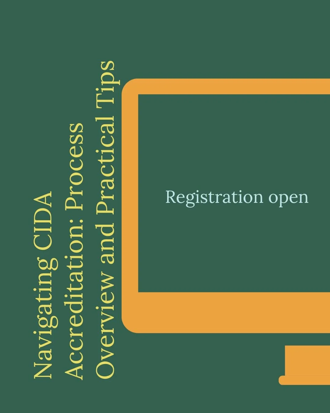 Navigating CIDA Accreditation: Process Overview and Practical Tips -  Friday, February 27: 10:00 am-12:00 pm EST, Cost $140 per person