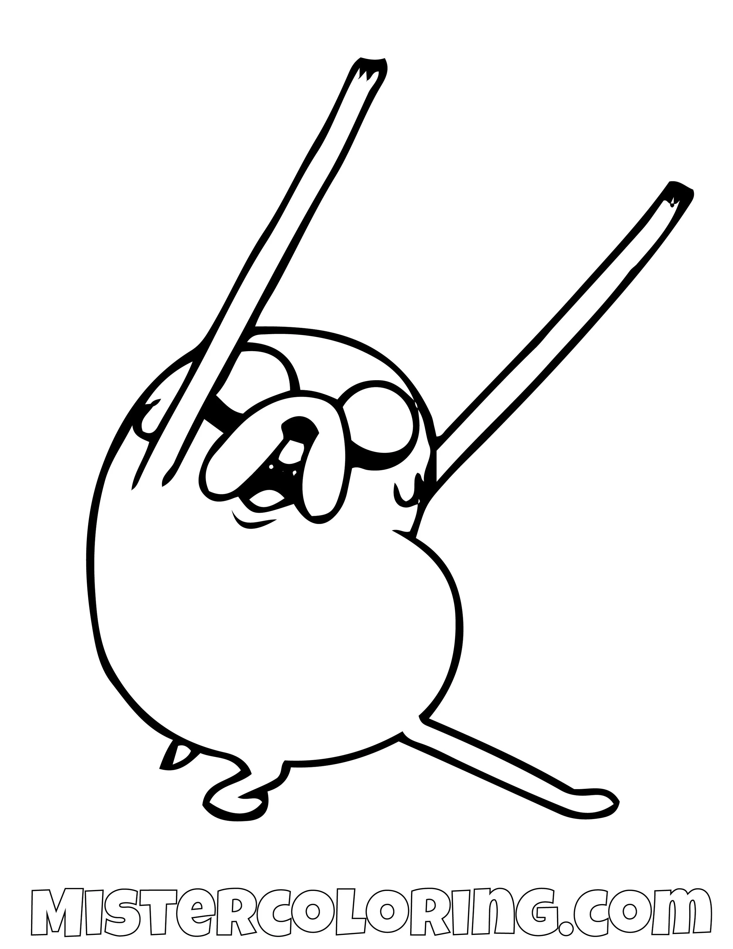 Adventure Time Coloring Pages For Kids Mister Coloring