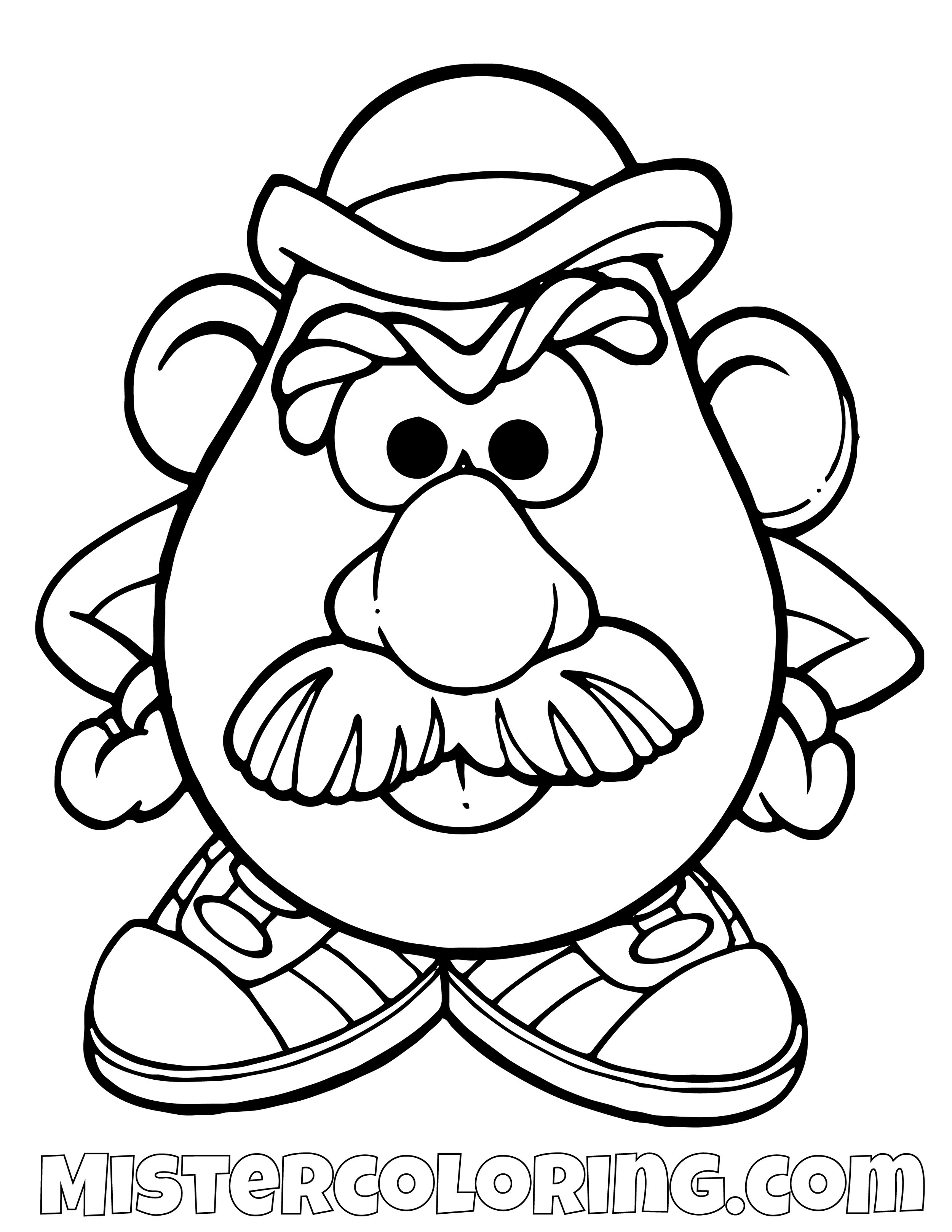 Toy Story Coloring Page For Kids Mister Coloring Toy Story Coloring Page For Kids Mister Coloring