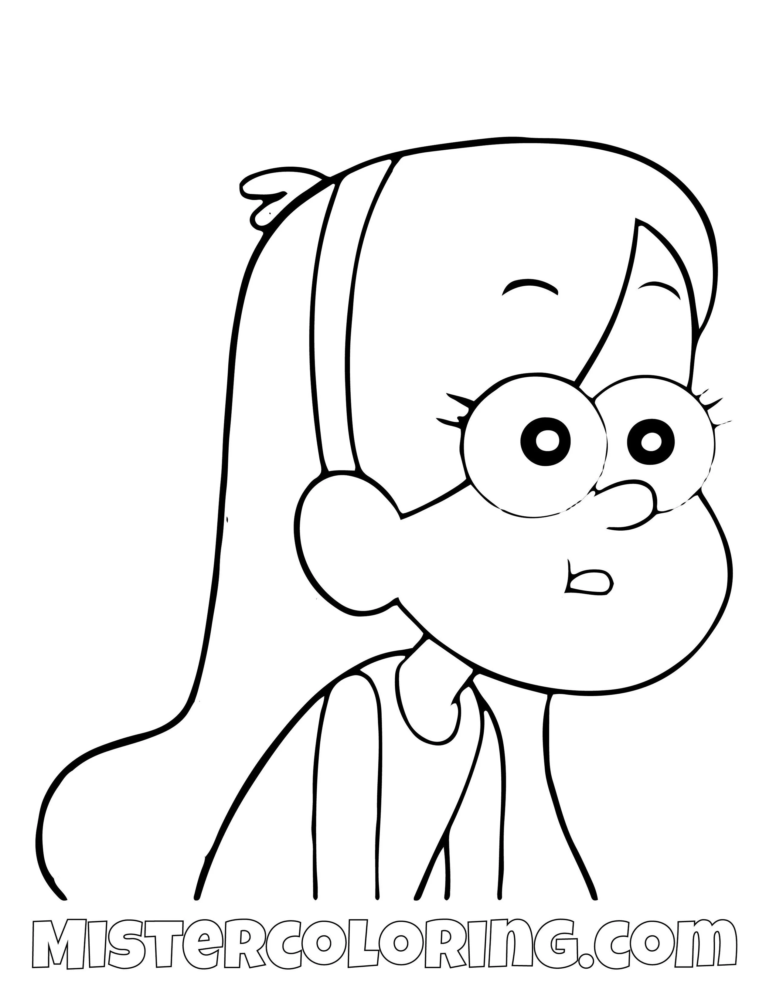 Gravity Falls Coloring Pages For Kids Mister Coloring