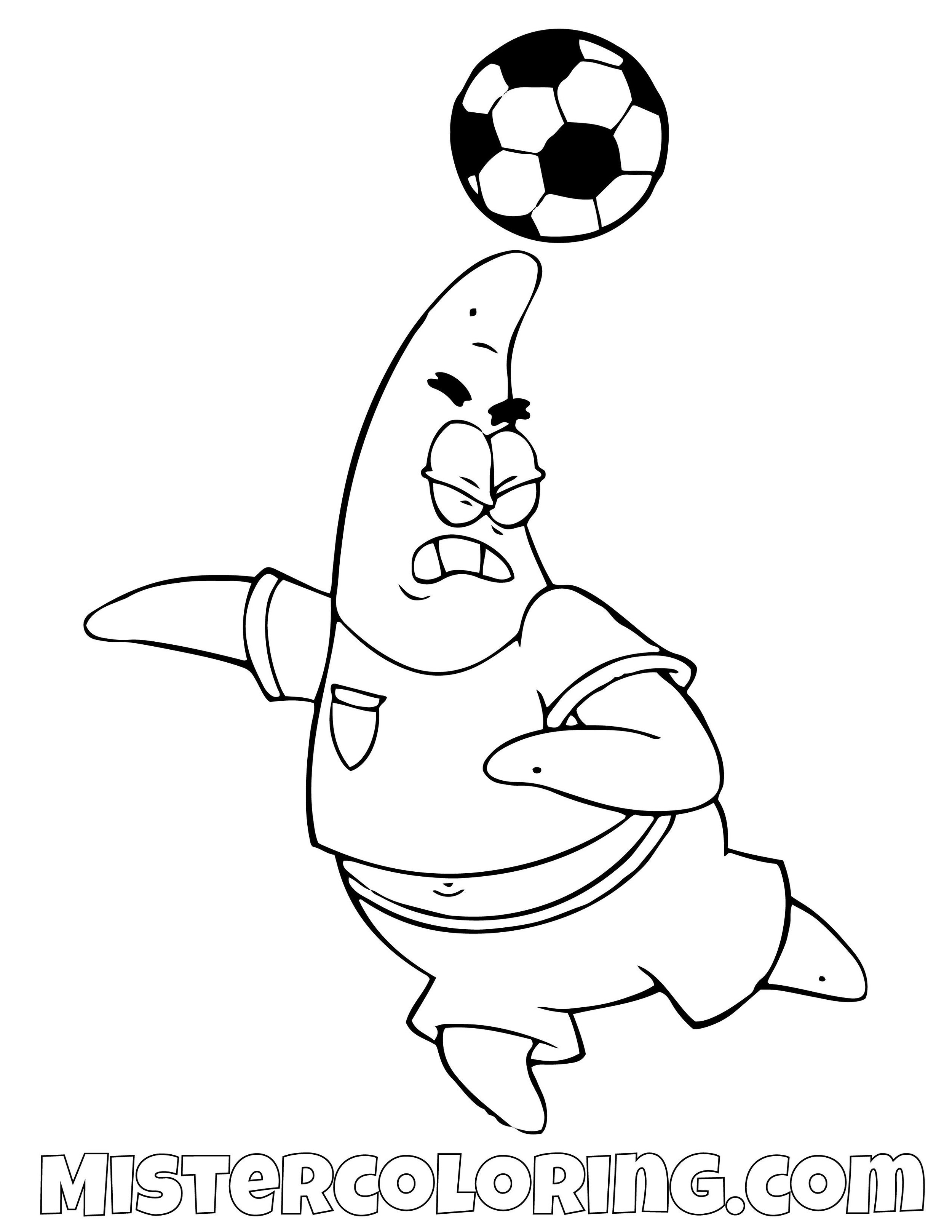 Spongebob Squarepants Coloring Pages For Kids Mister Coloring