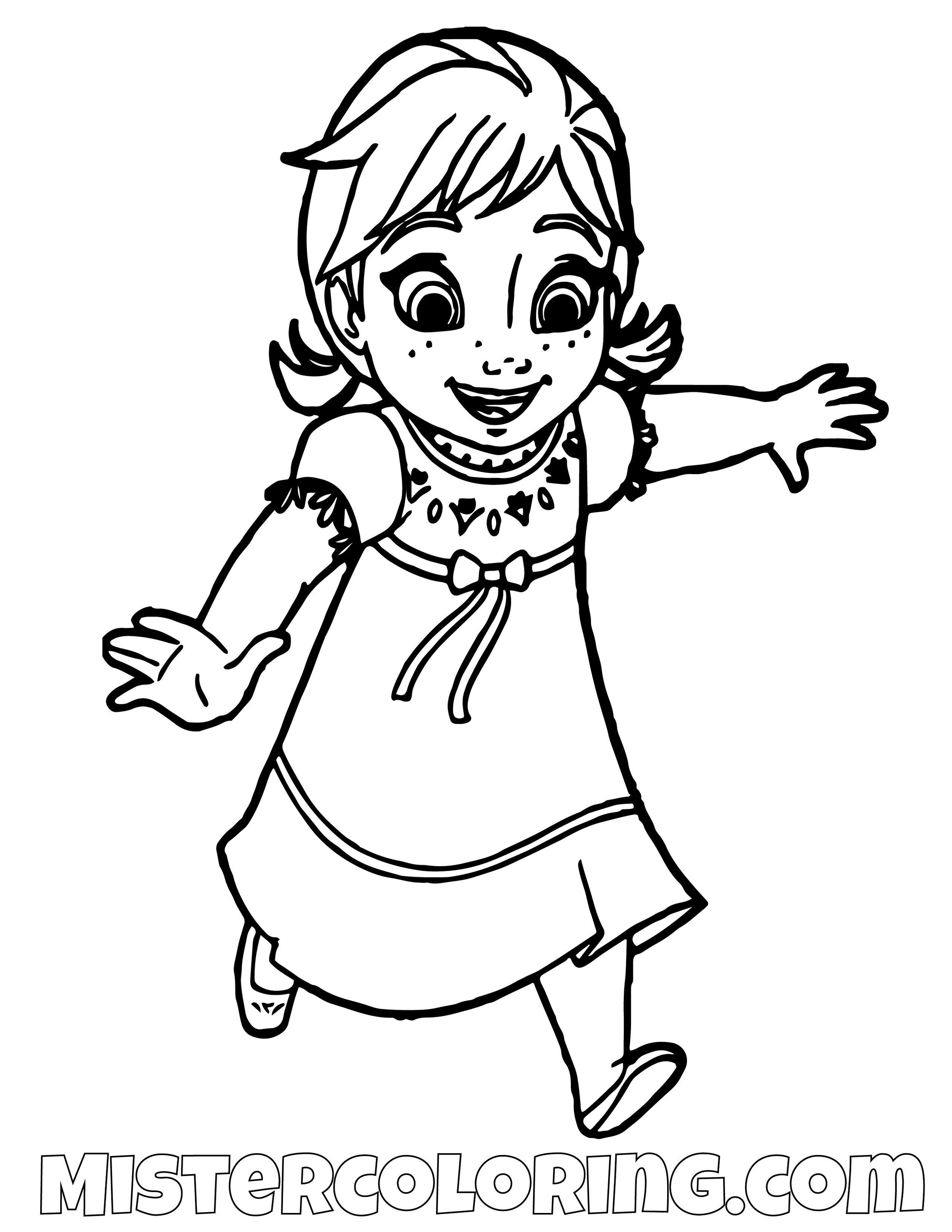 Frozen 2 Coloring Pages For Kids — Mister Coloring