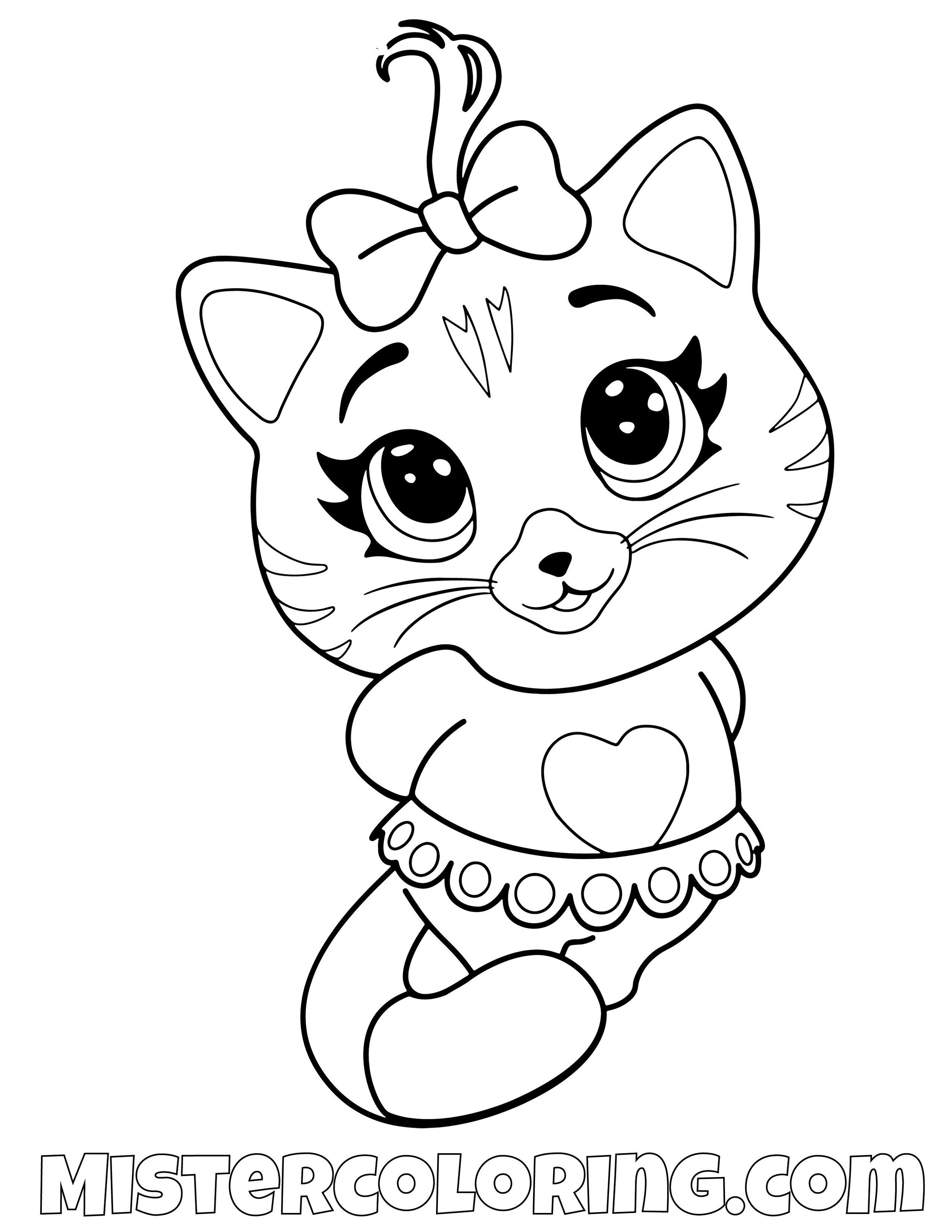25 Cats Coloring Pages For Kids — Mister Coloring
