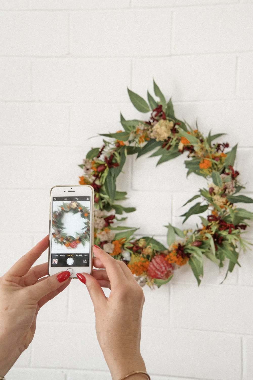 Eco Christmas Wreath