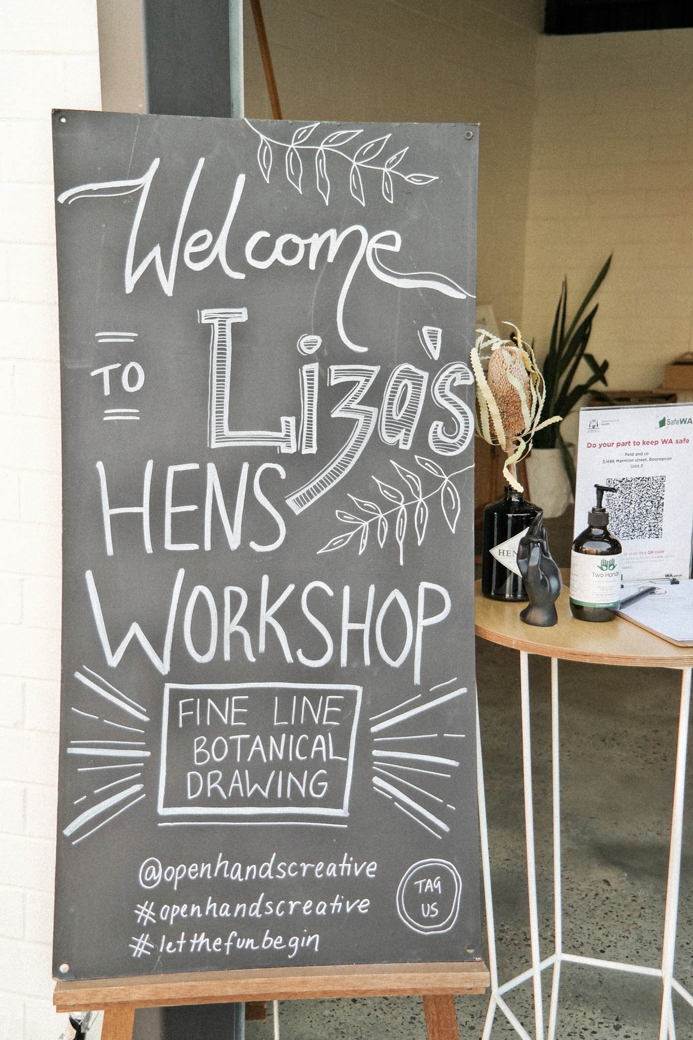 Hens Party Workshop