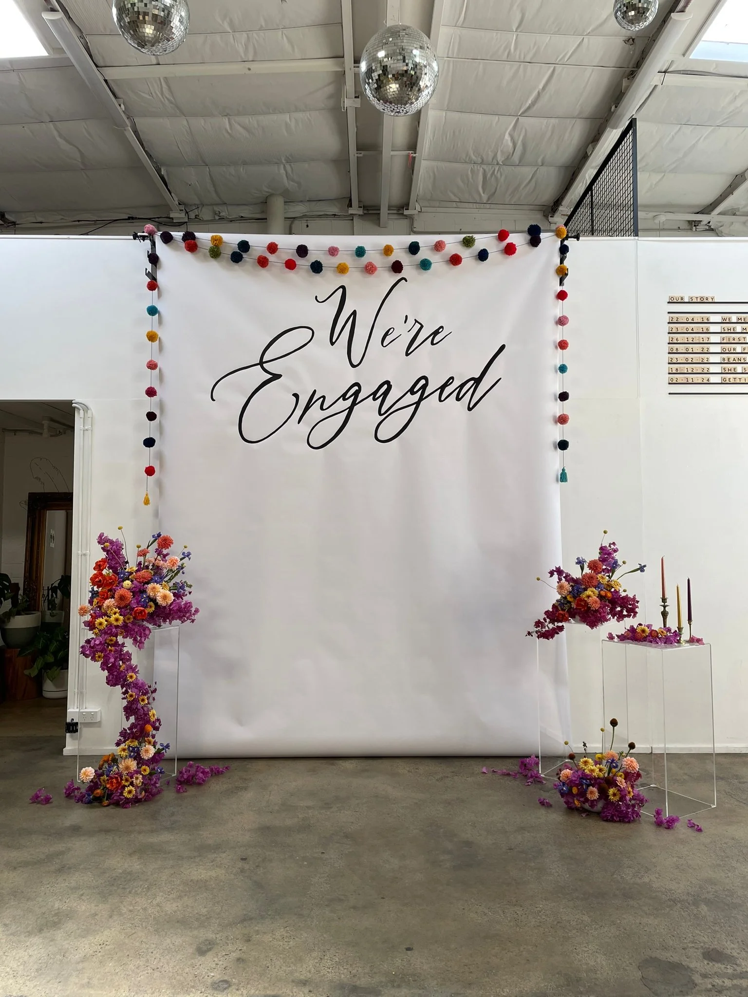 Garden Engagement Party — Open Hands Creative