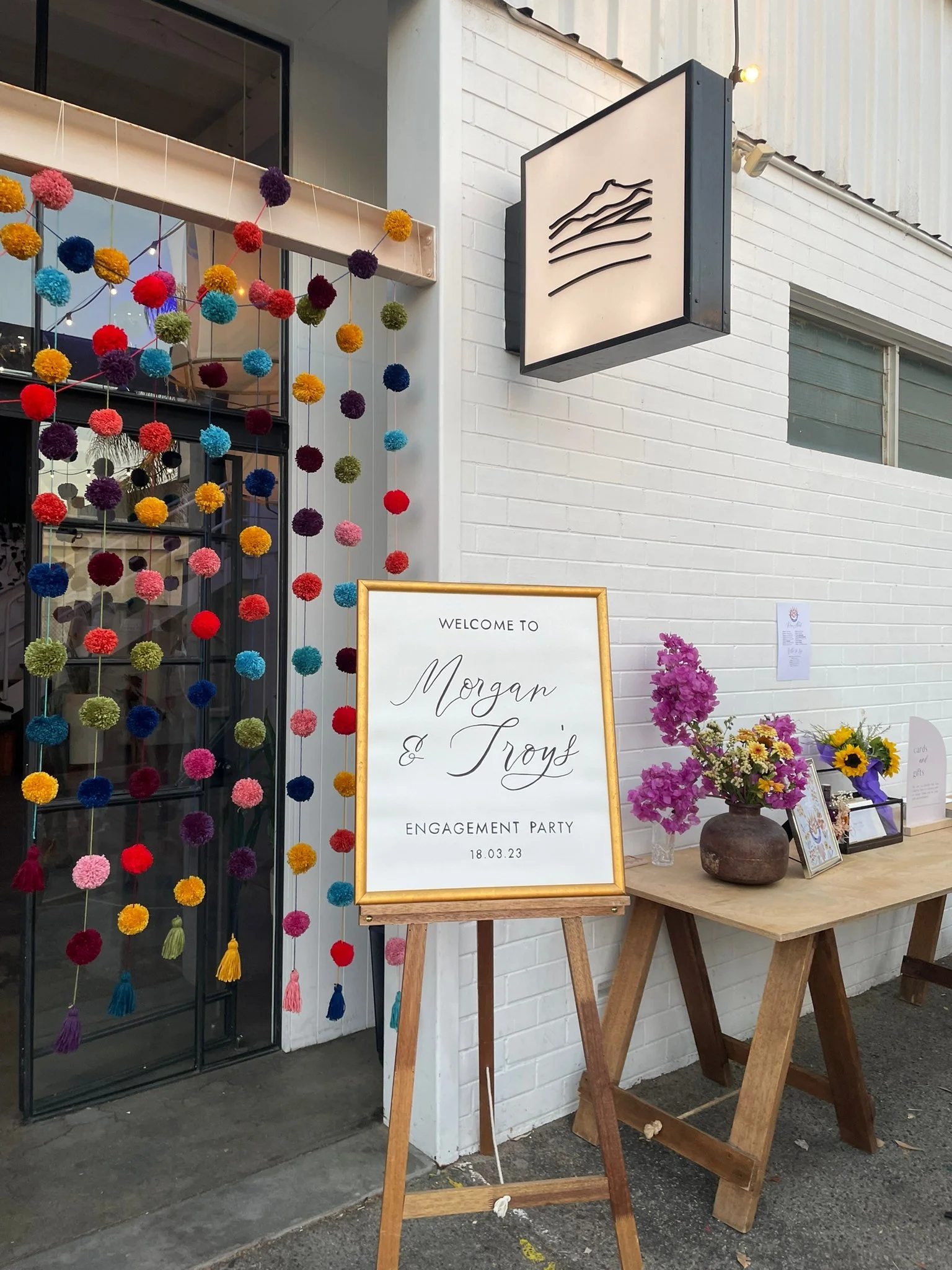 Garden Engagement Party — Open Hands Creative