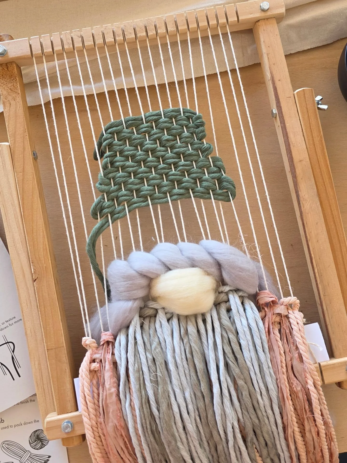 Our Santa Gnome Weaving Workshop @happyhubsubiaco was so much fun! A beautiful way to start the festive season 🎅🧶 

Shame we only had space in our calendar to run one of these this year... would you want to attend this workshop in 2026? or Would yo