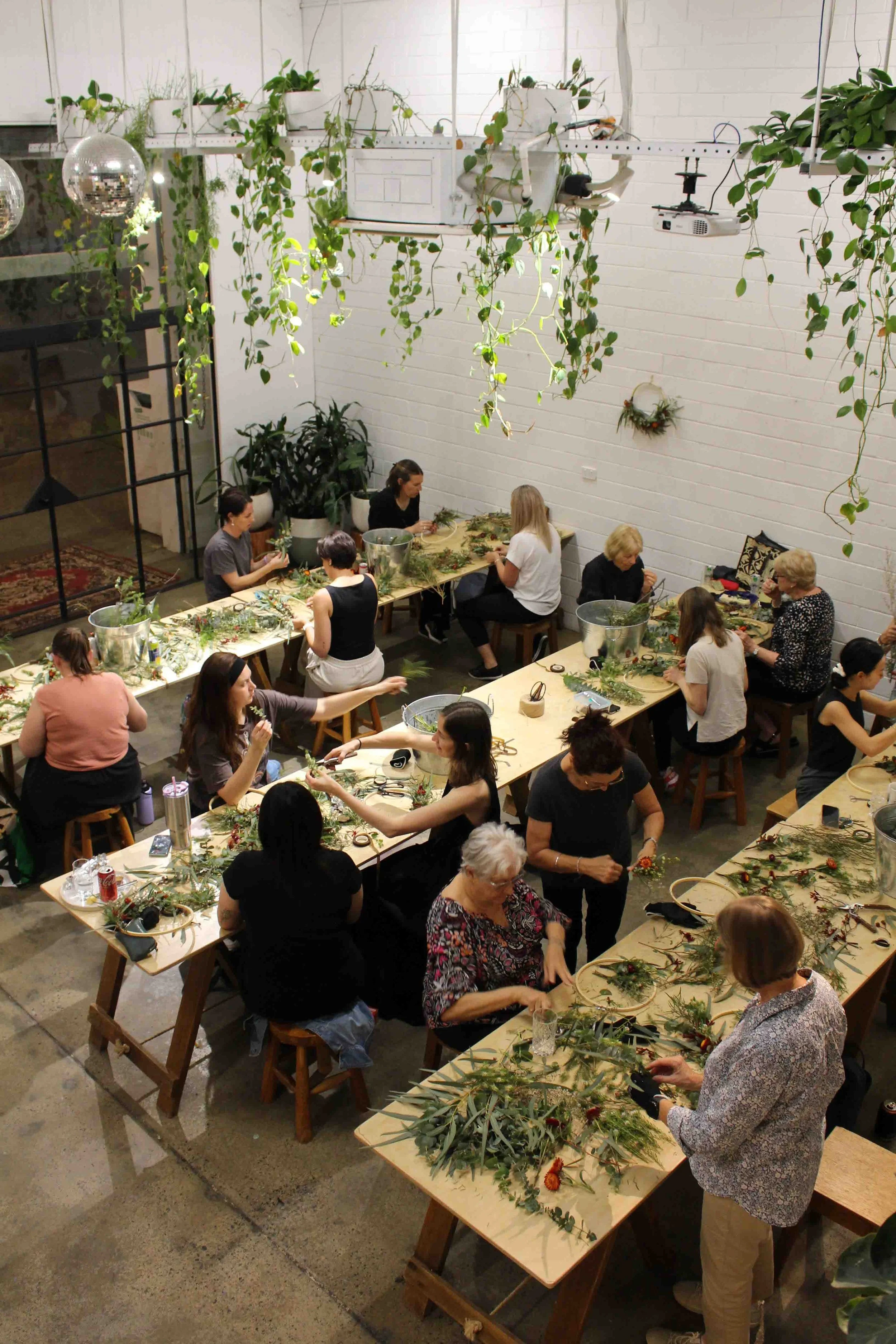 Mini Xmas Wreath Workshop (2).JPG