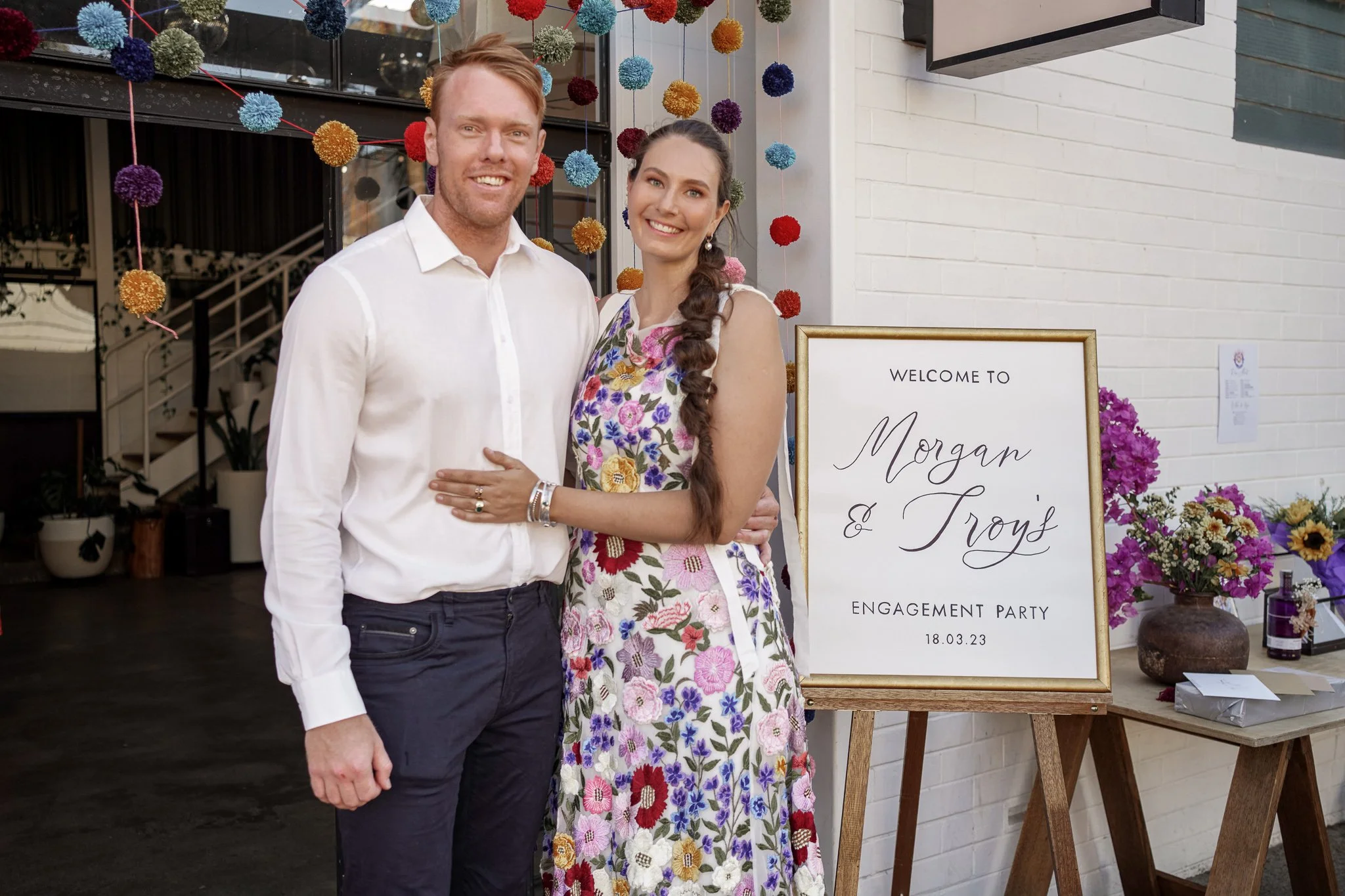 Garden Engagement Party — Open Hands Creative