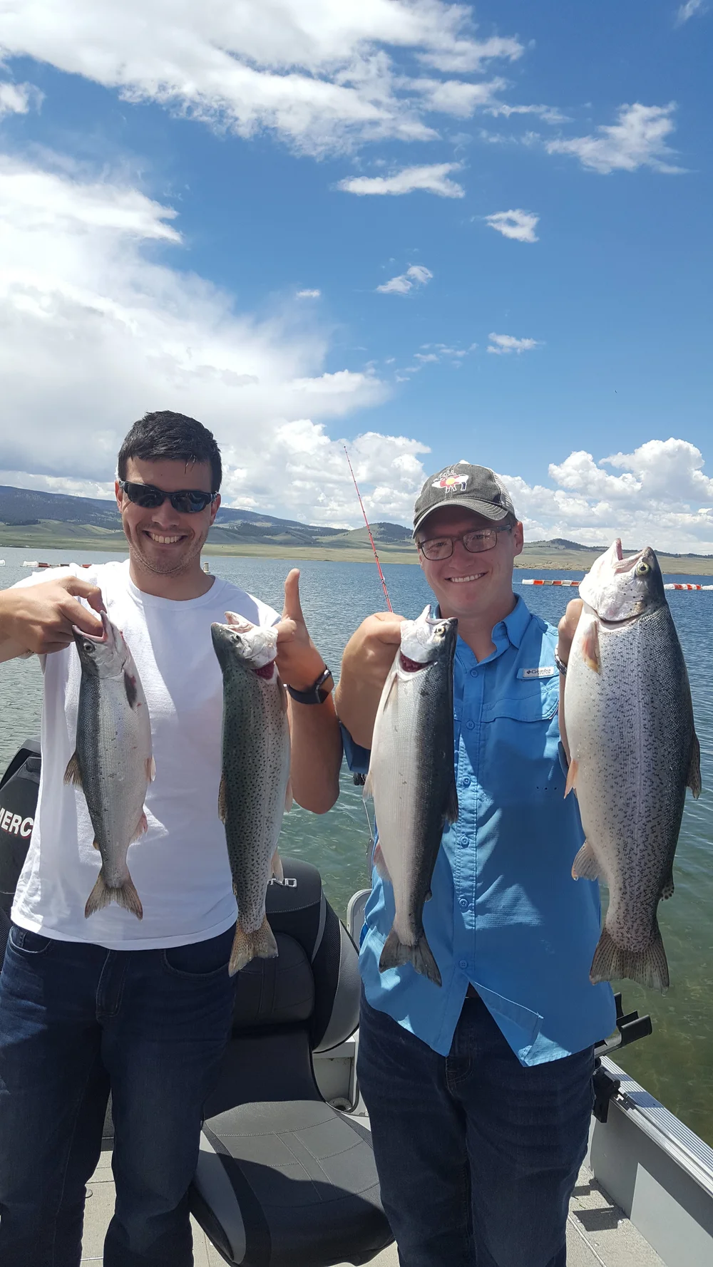 11 Mile Marina Guide Trip Salmon and Trout and a whole bunch more.