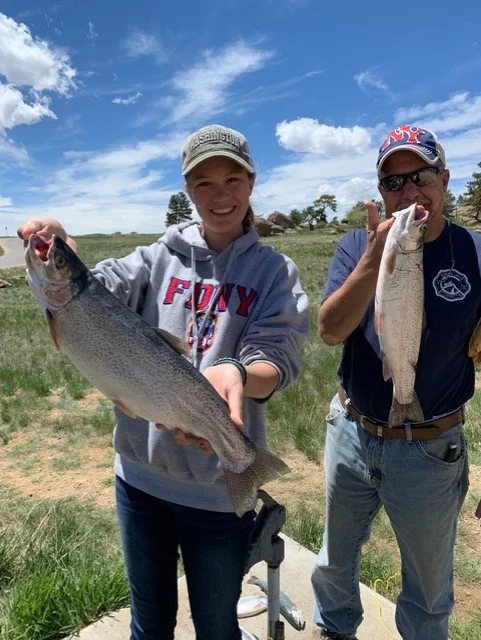 Both caught on Rapala’s by the Lamansky’s.