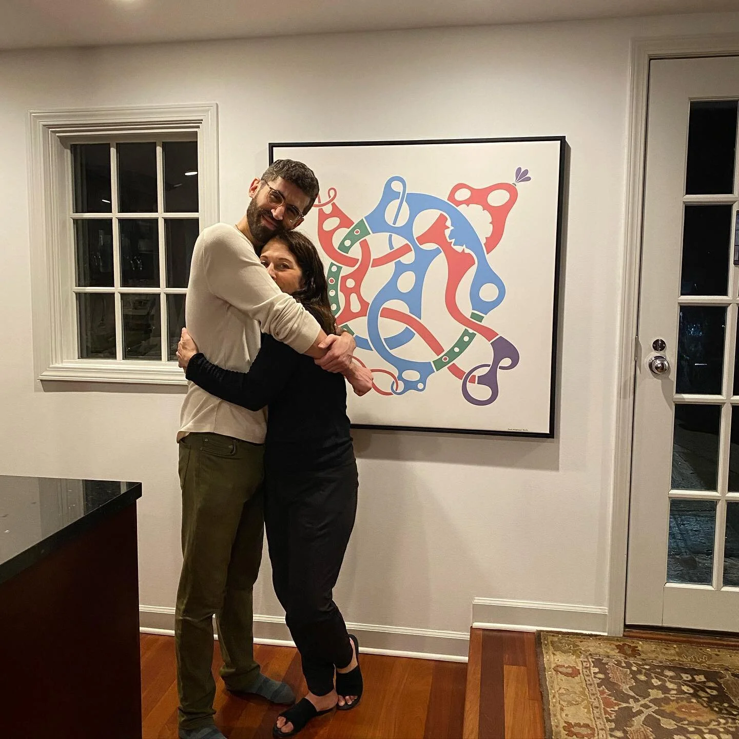 This amazing woman has been collecting my art since the early 90’s! She also gave birth to me. Love you, ma!
#artcollector #momlove #iloveyou #mom #mothersonlove