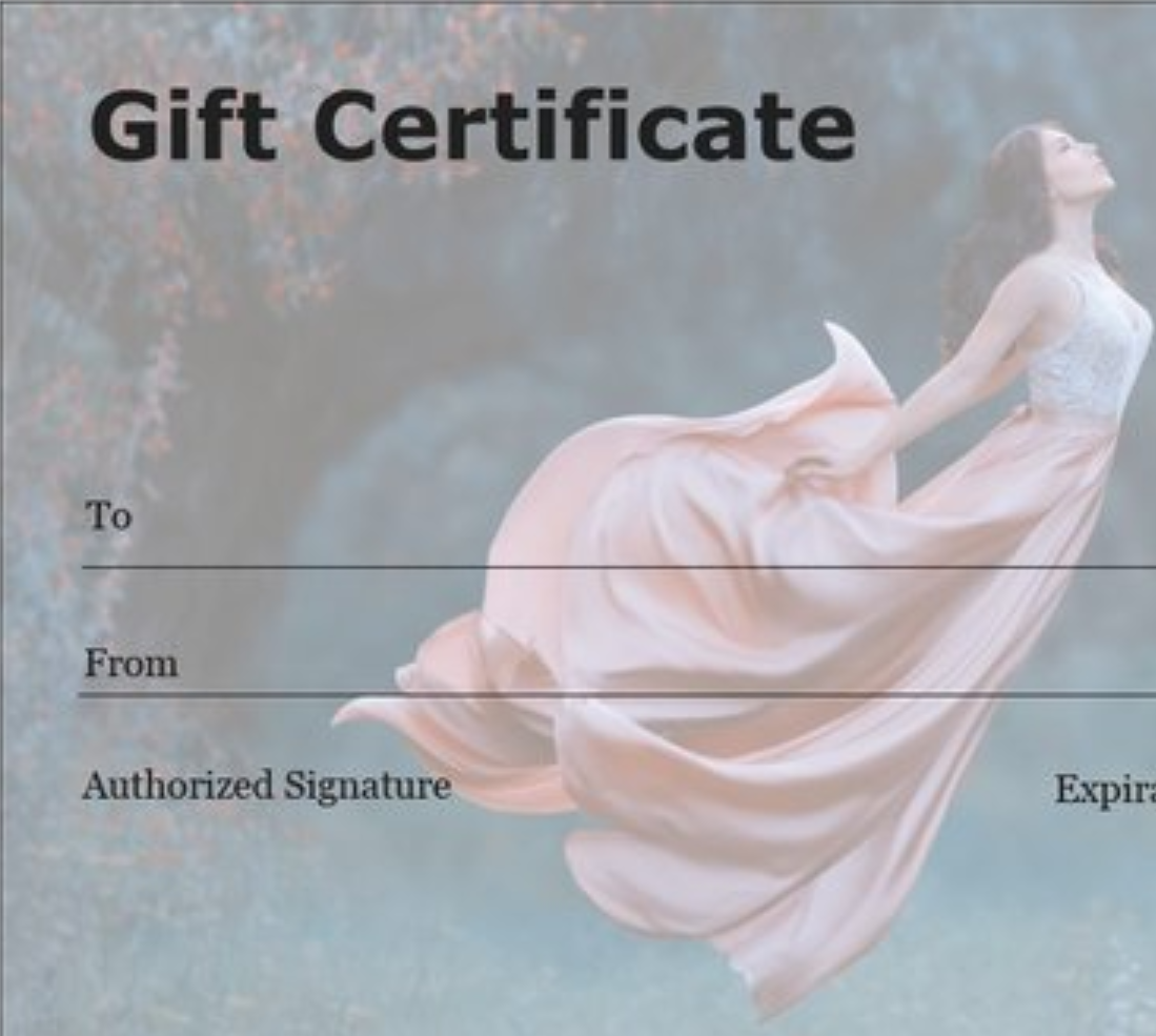 Gift Vouchers for Floatation Sessions