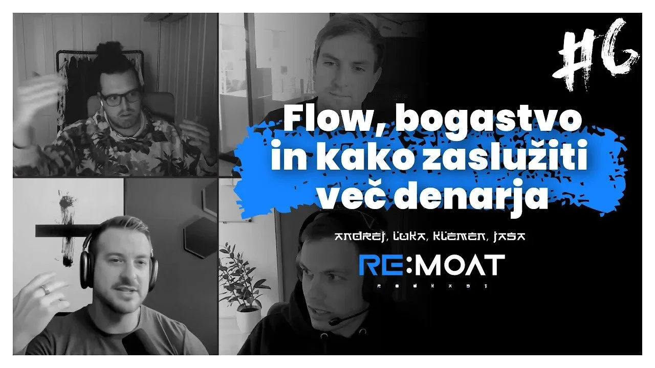 #6 — Biti v flowu, koncept bogastva in kako zaslužiti več denarja