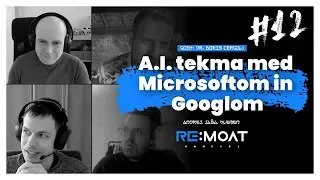 #12 — A.I. tekma med Microsoftom in Googlom (gost: dr. Boris Cergol)