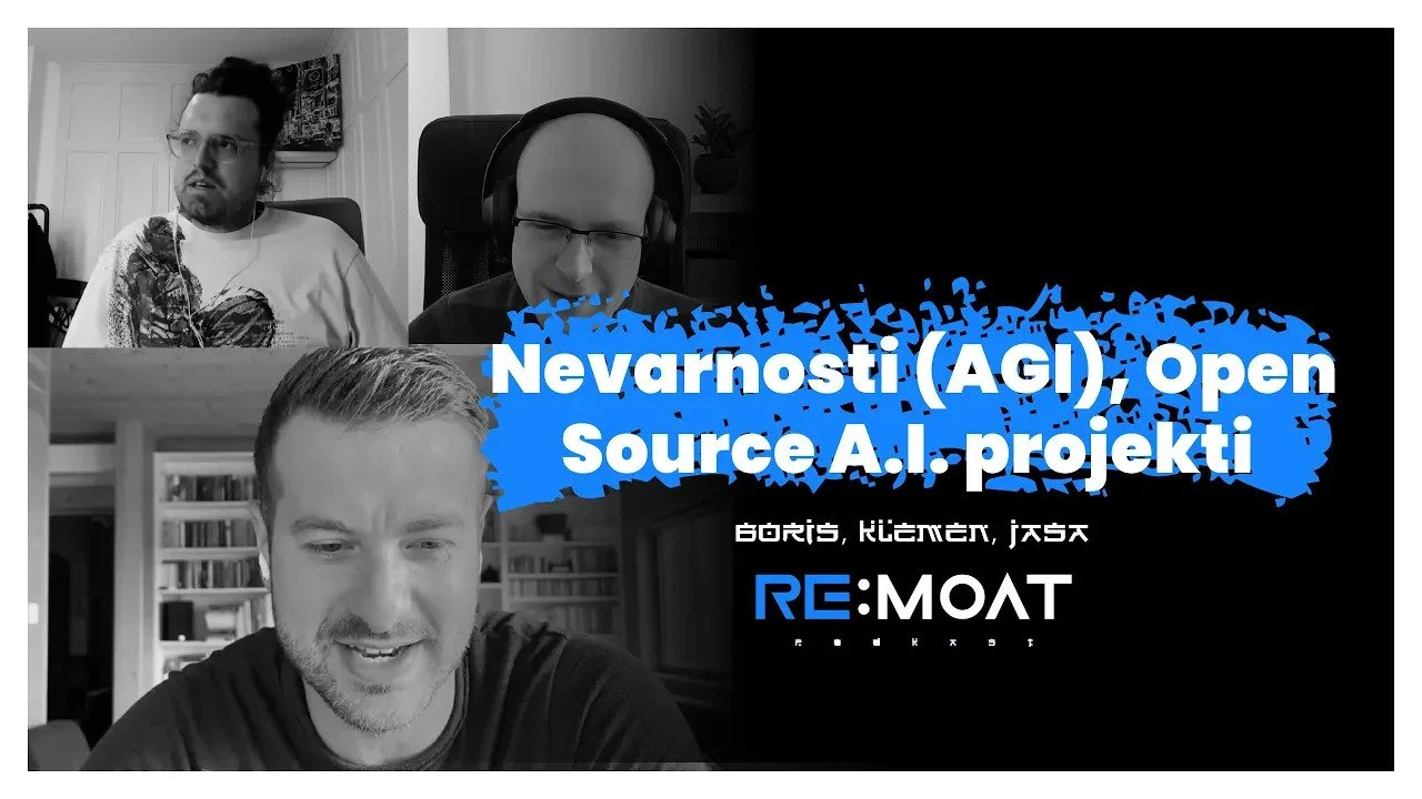 #15 — Nevarnosti razvoja splošne umetne inteligence (AGI), Open Source A.I. projekti
