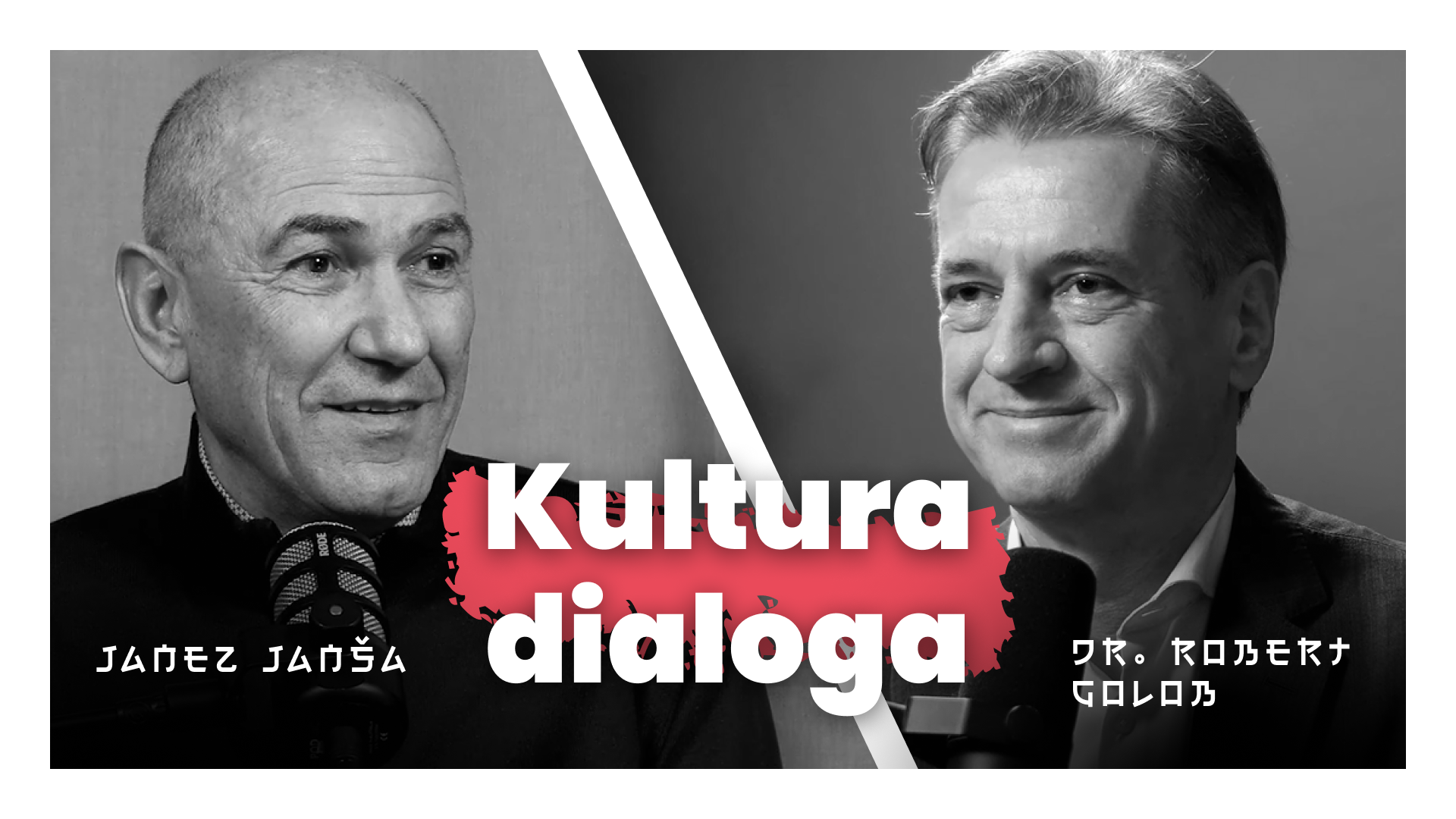 Kultura dialoga (Janez Janša in dr. Robert Golob) – AIDEA Podkast 215