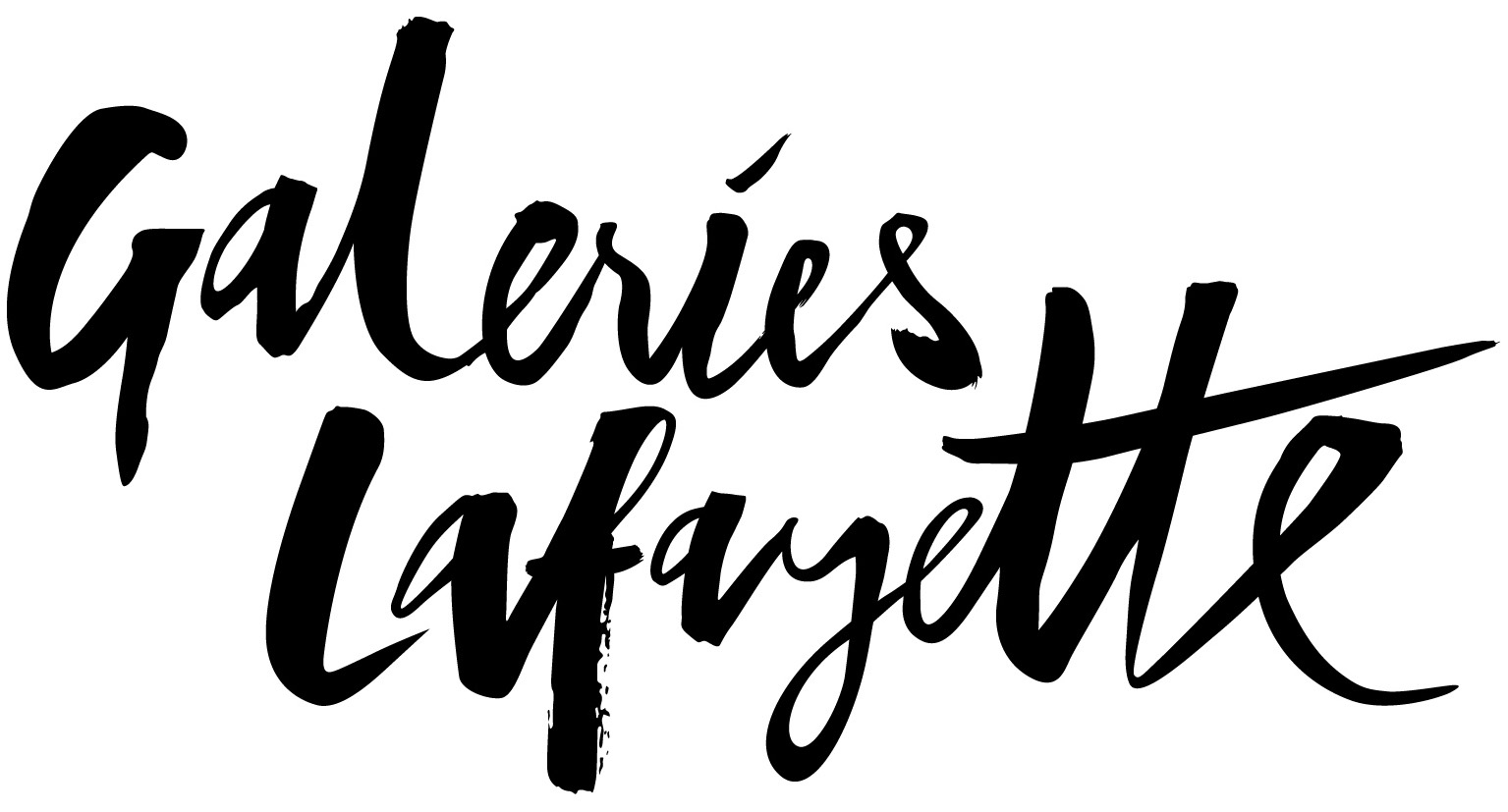Galeries Lafayette - Noémie Pottiez Graphisme, Calligraphie, Paris