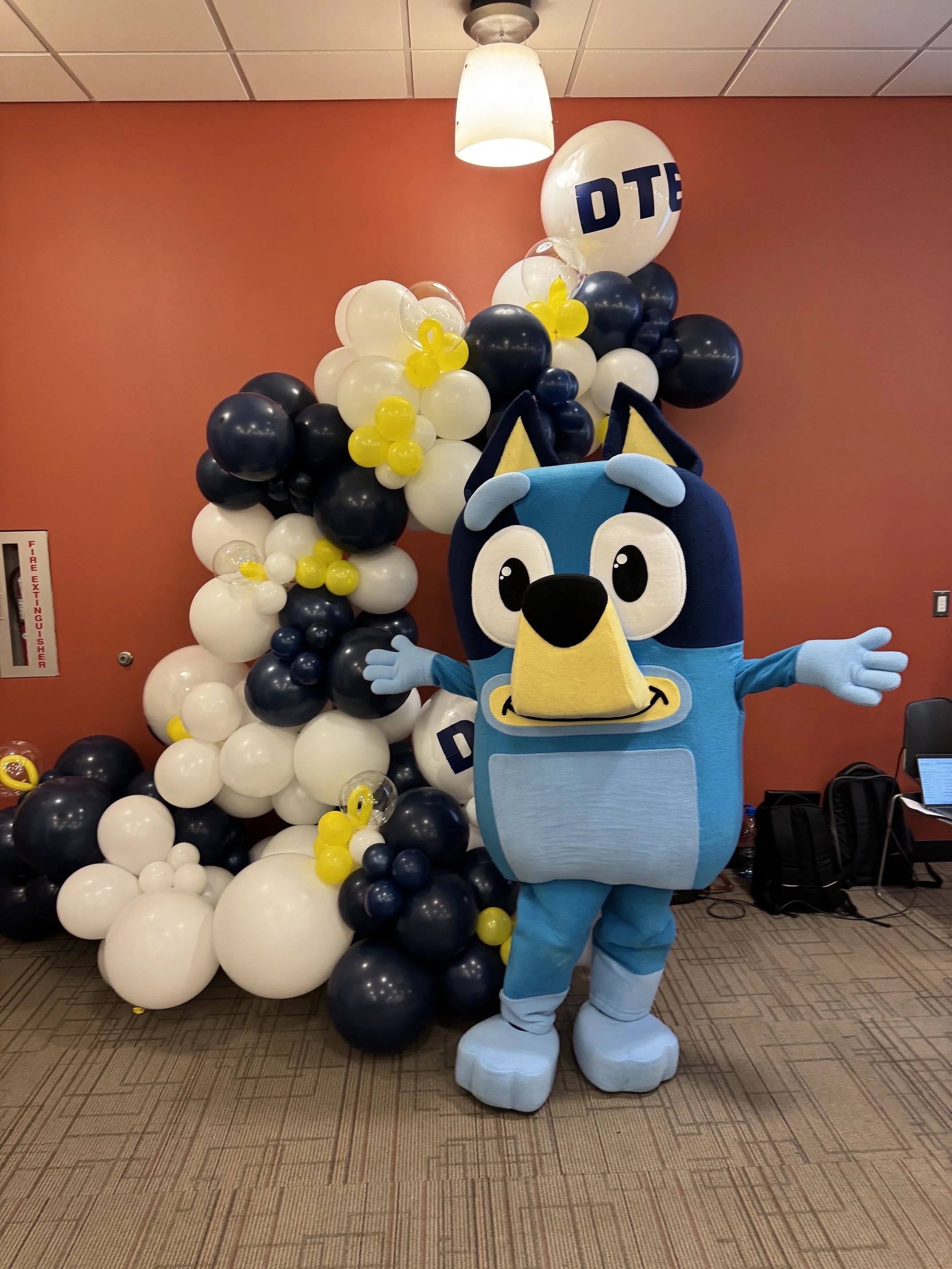  corporate balloon decorations DTE, balloon decorations for family day 