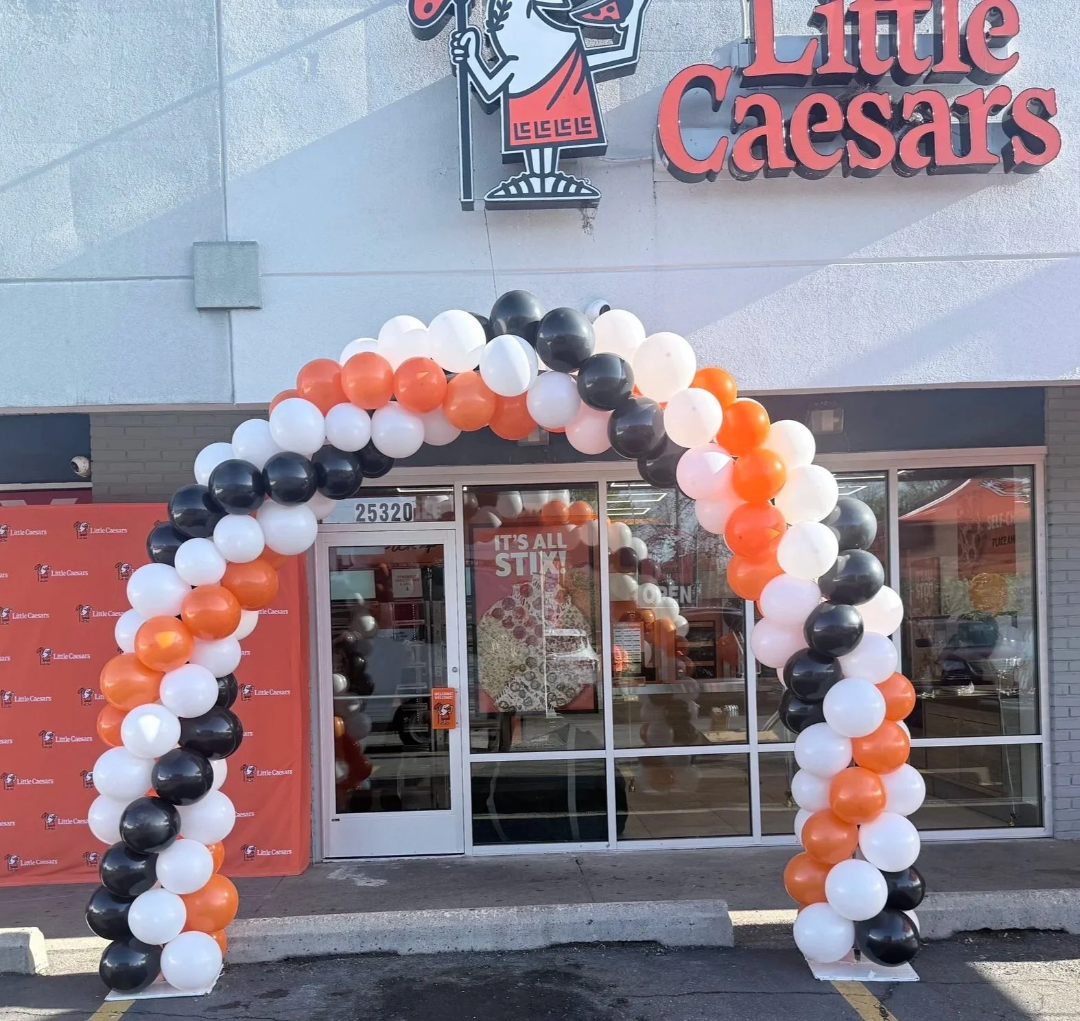  corporate balloon decorations, Grand Opening, Balloon Decorations for grand opening, Balloon Arch, Balloon arch for grand opening  