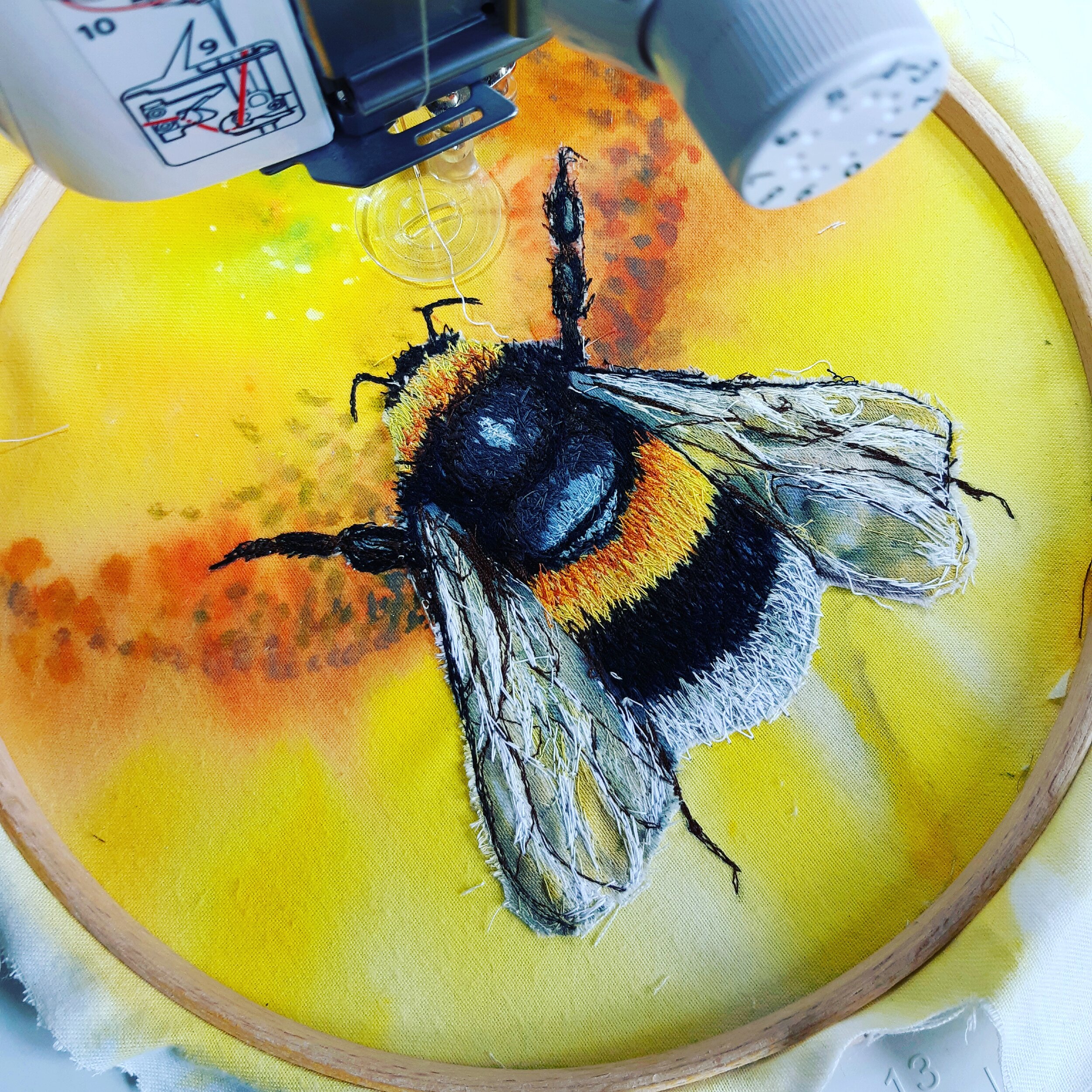 yellow bee in progress.jpg