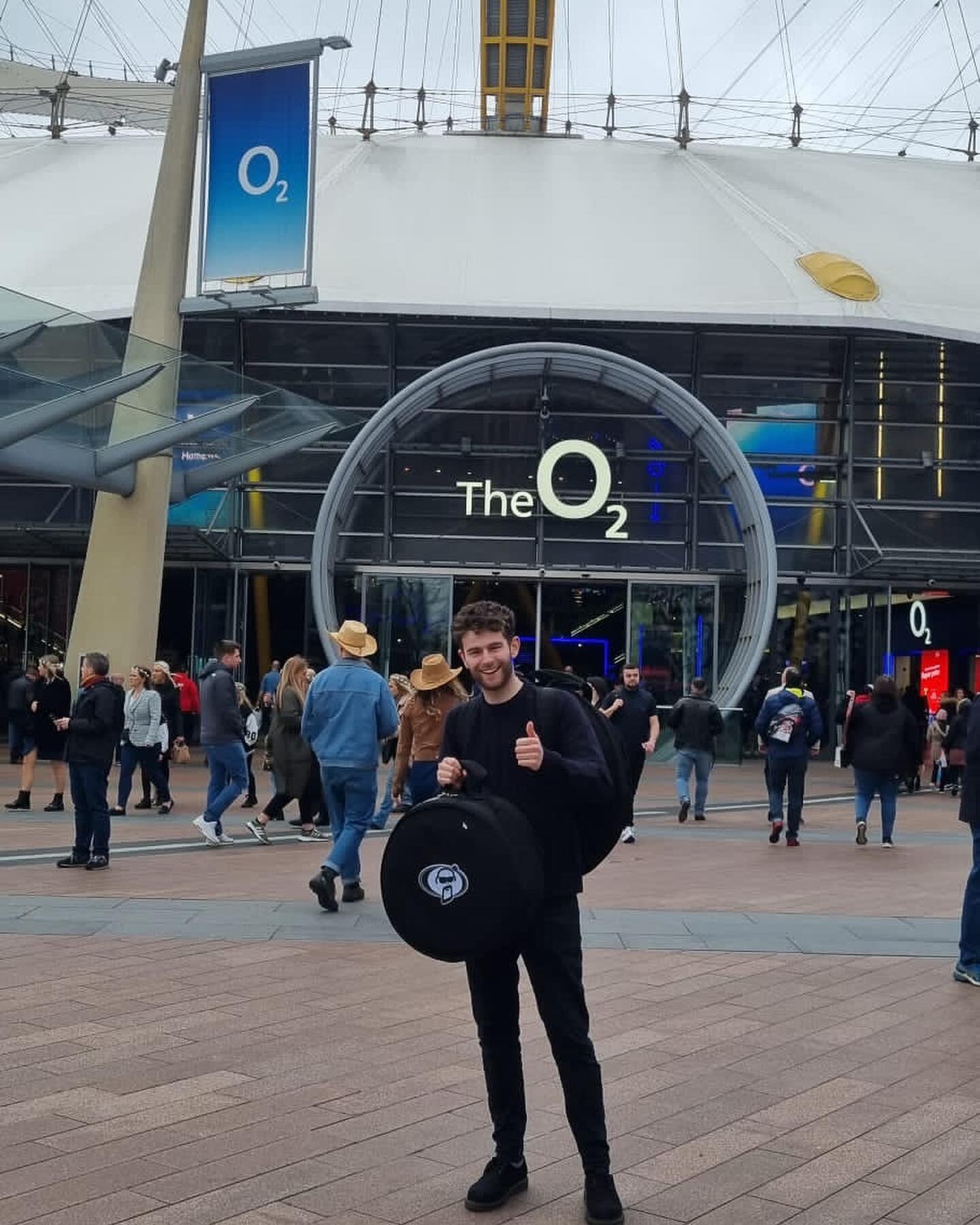 Had a ball at @c2cfestival with @lucymaymusic 🥁 big up @protectionracketdeano for keeping my drums safe