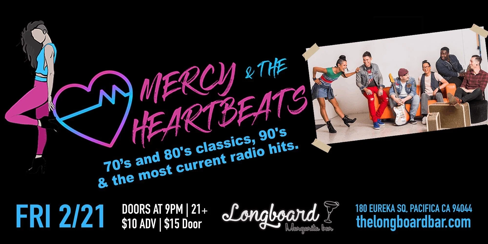 Longboard Margarita Bar Dance Party