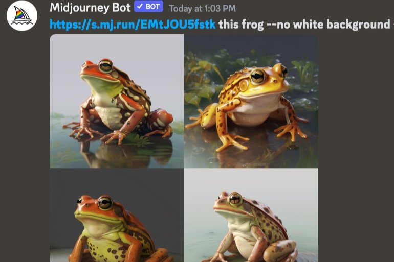 the-results-of-the-midjourney-frog-replication