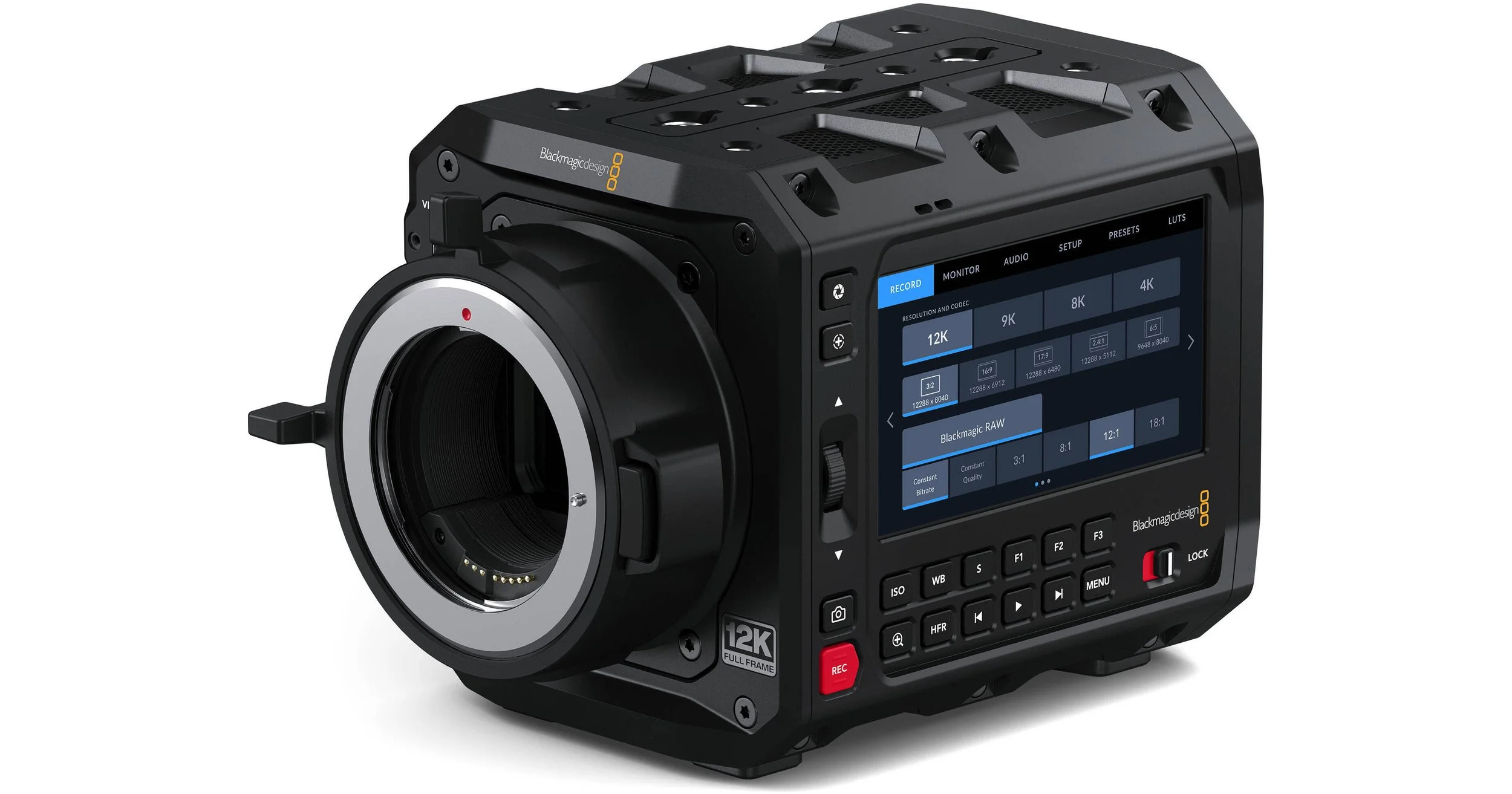 Blackmagic PYXIS 12K compact cinema camera with 12K resolution