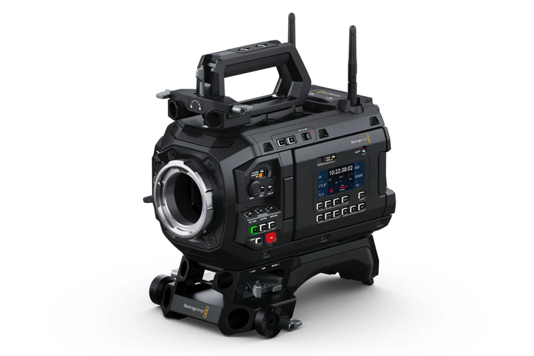 Blackmagic URSA Cine 12K camera with full-frame sensor and built-in ND
