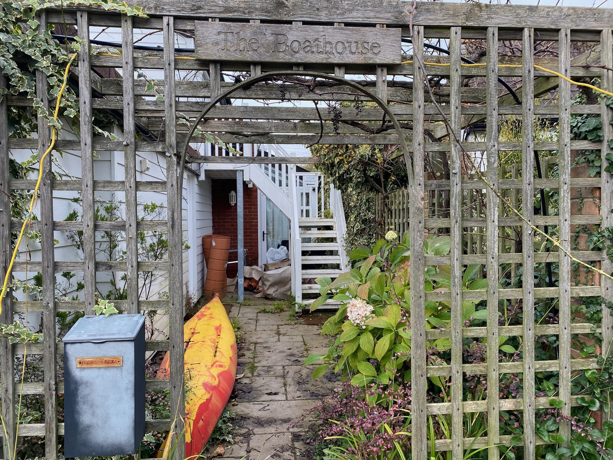 Contemporary Riverside Garden Design - Back Before