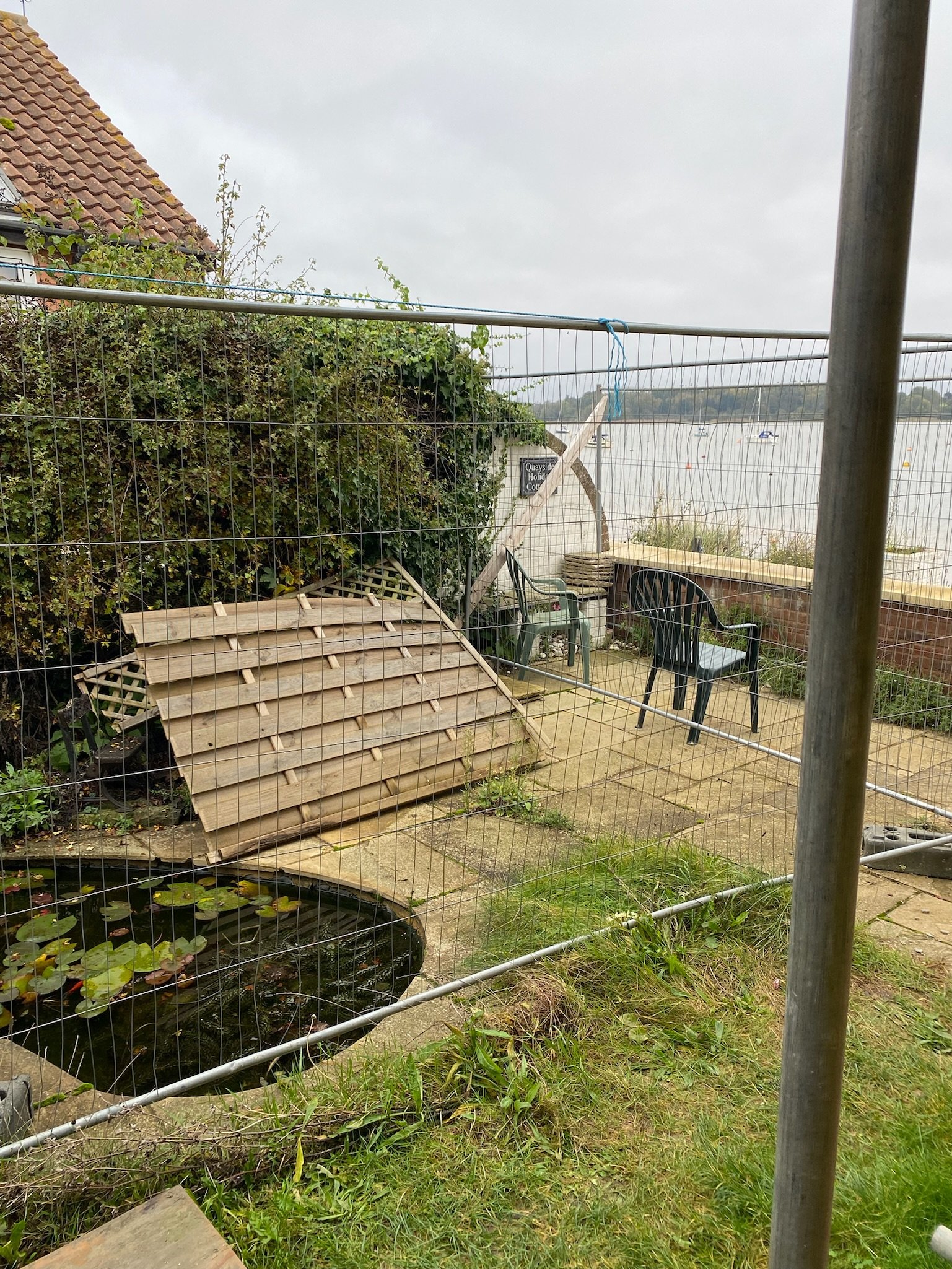 Contemporary Riverside Garden Design - Riverview Before