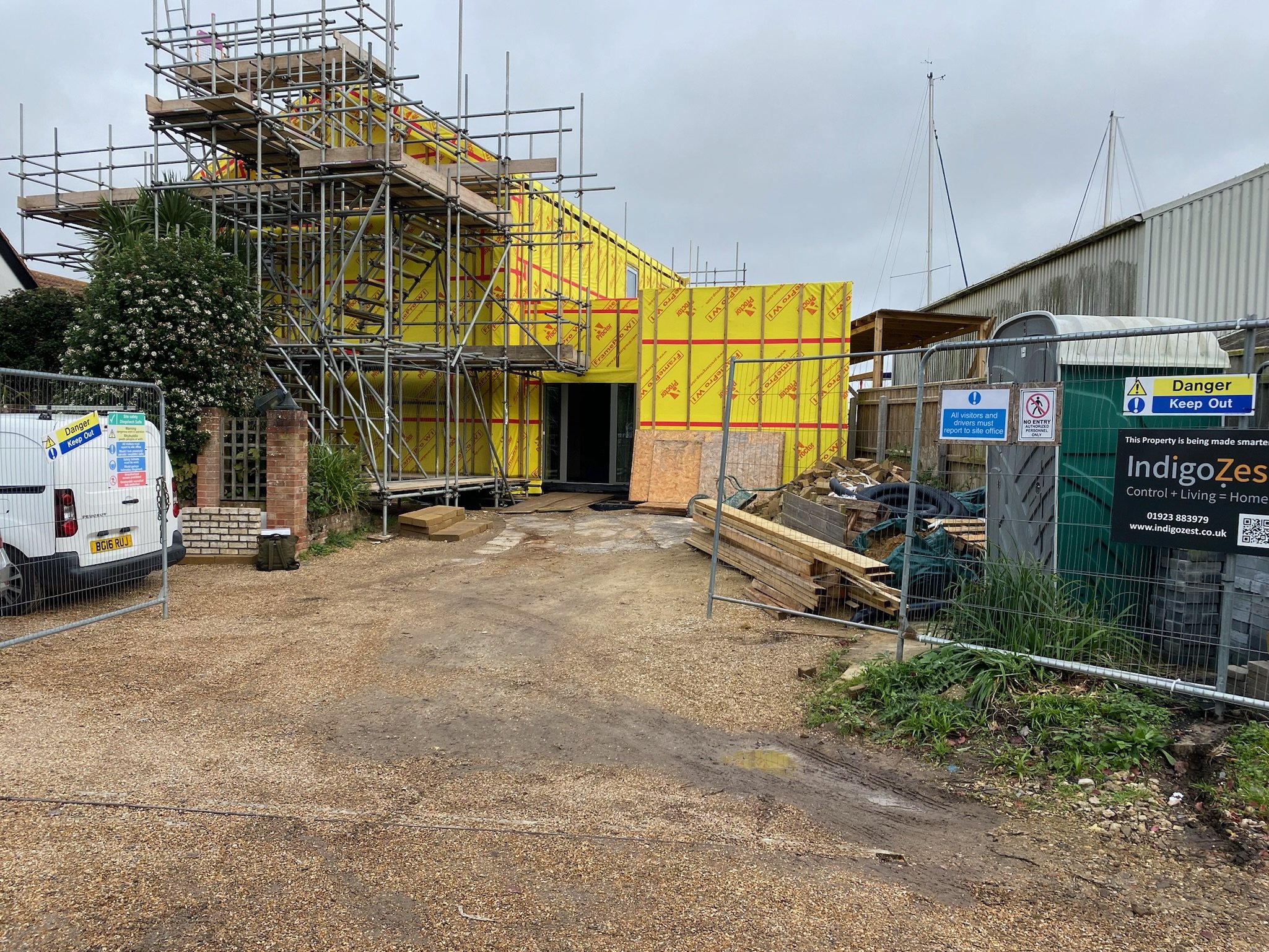 Contemporary Riverside Garden Design - During