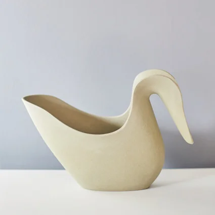 husk swan watering can coffee husk