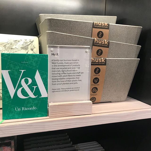 What a week !!! Meetings, agreements, sign offs and to finish got to see the pots on the shelf in the @v_and_a_shop @vamuseum as part of the FOOD bigger than the plate exhibition!!! #proud ...the journey continues thank you to you guys for being ther